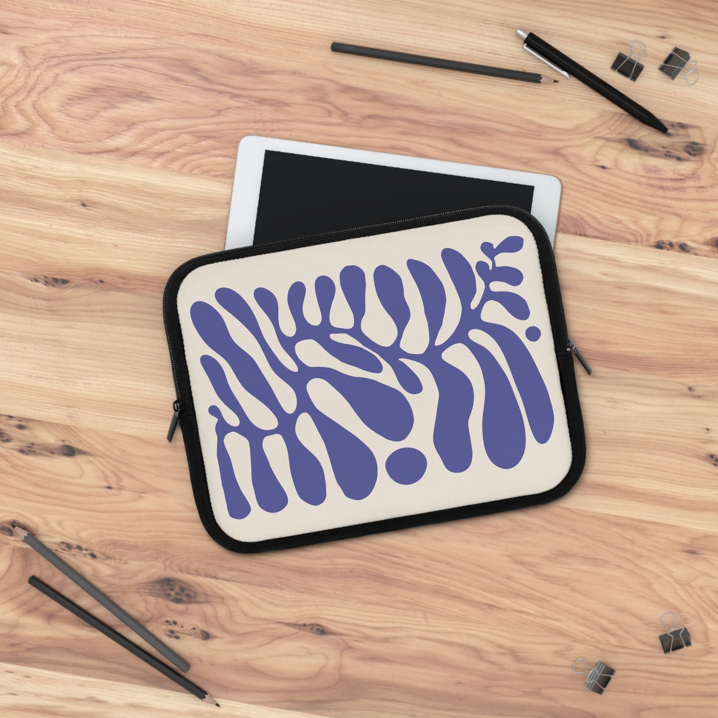 "Abstract Flow" Laptop Sleeve | Modern Minimalist Design