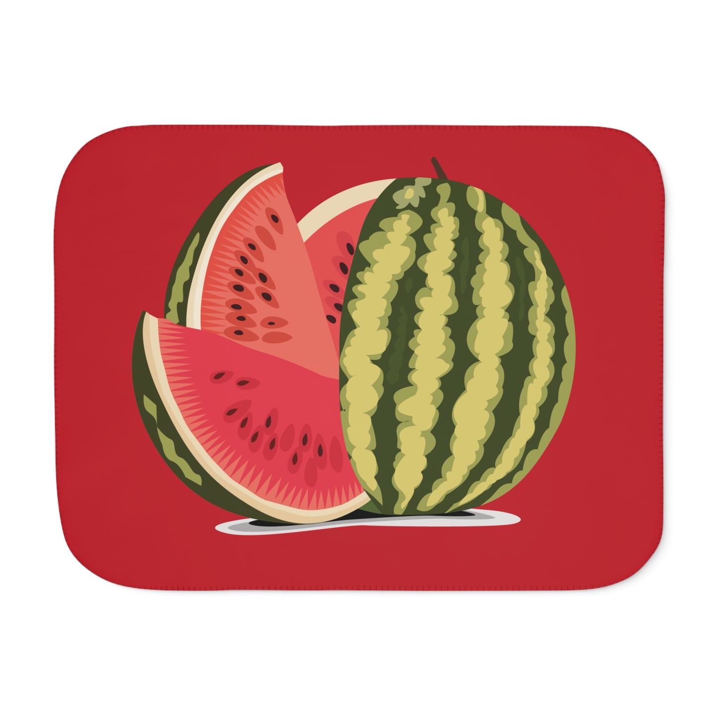 Sweet Slice | Juicy Watermelon Sherpa Blanket