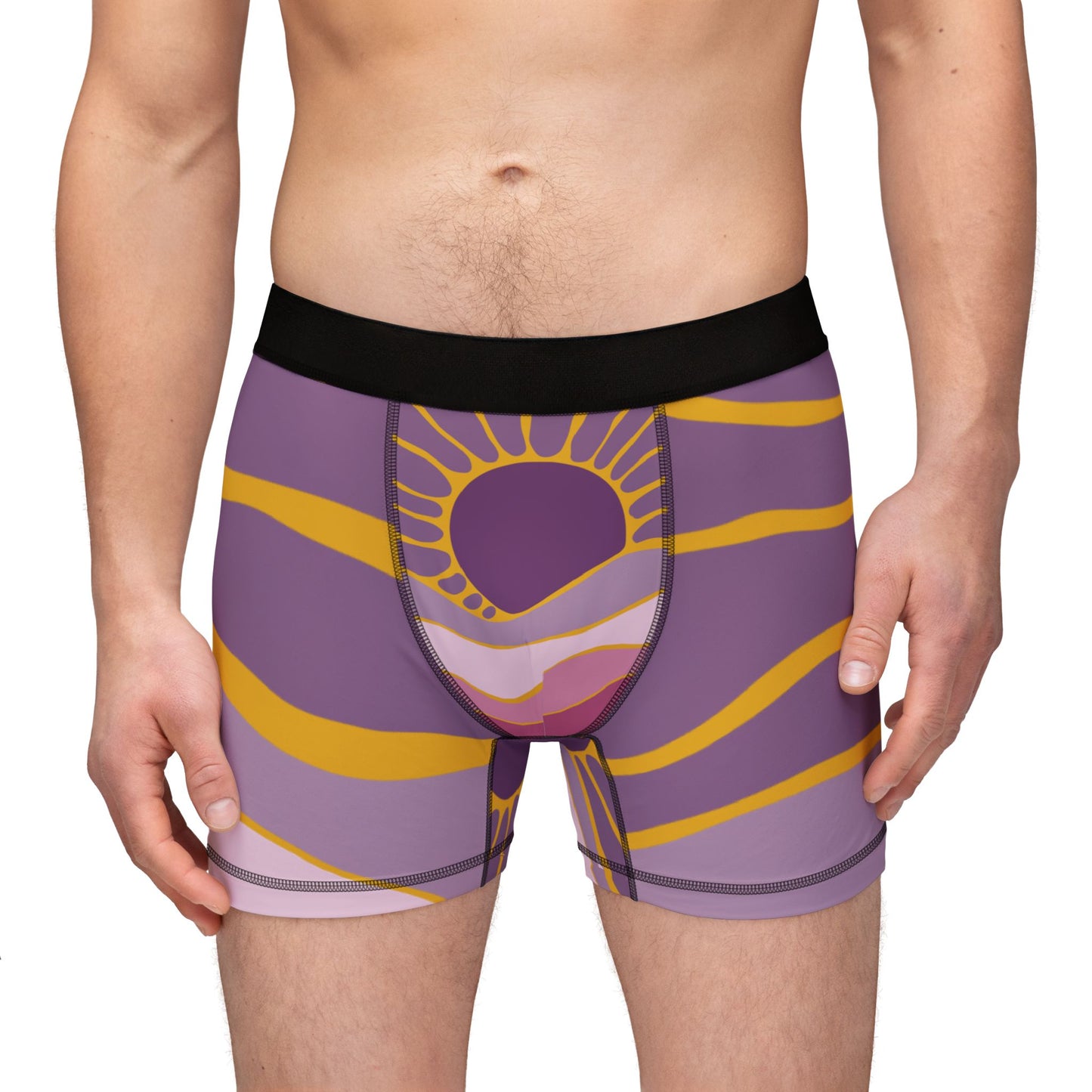 “Innocent Mountains” Men’s Boxer | Soft. Playful. Personal.