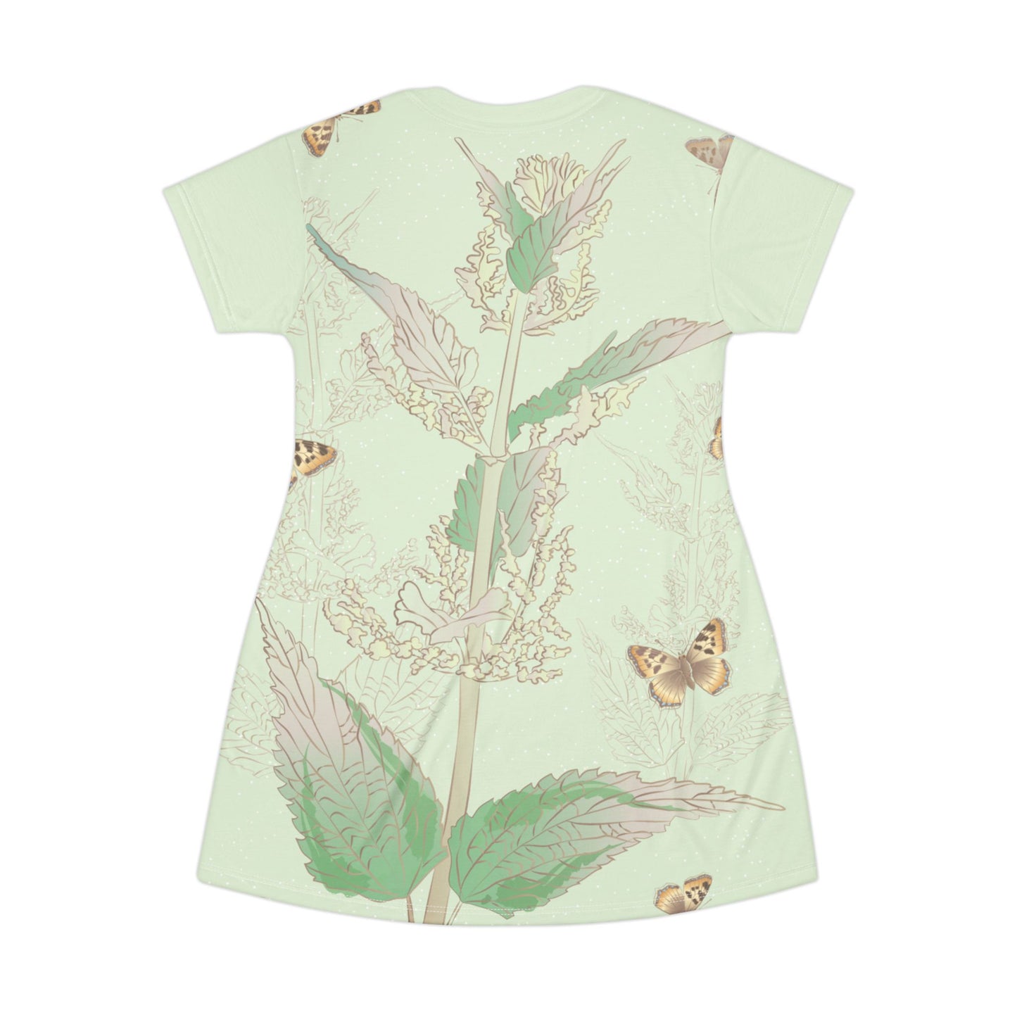Nettle & Butterfly T-Shirt Dress | Grace in Nature