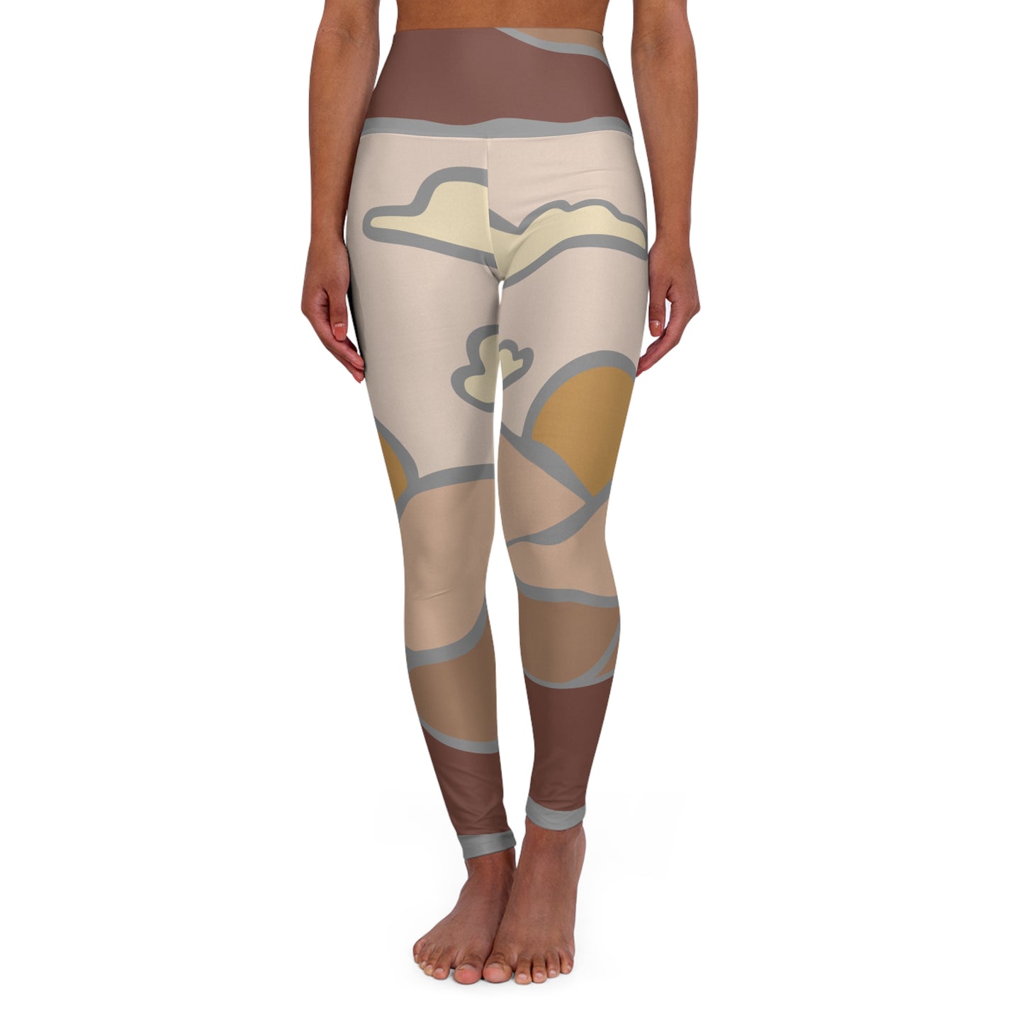 Summer Sun High-Waisted Leggings | Move With Energy