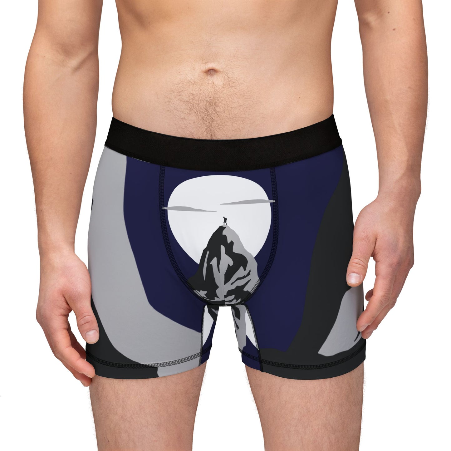 Mountaintop Conqueror | Men’s Boxer Briefs | Adventure-Inspired Comfort