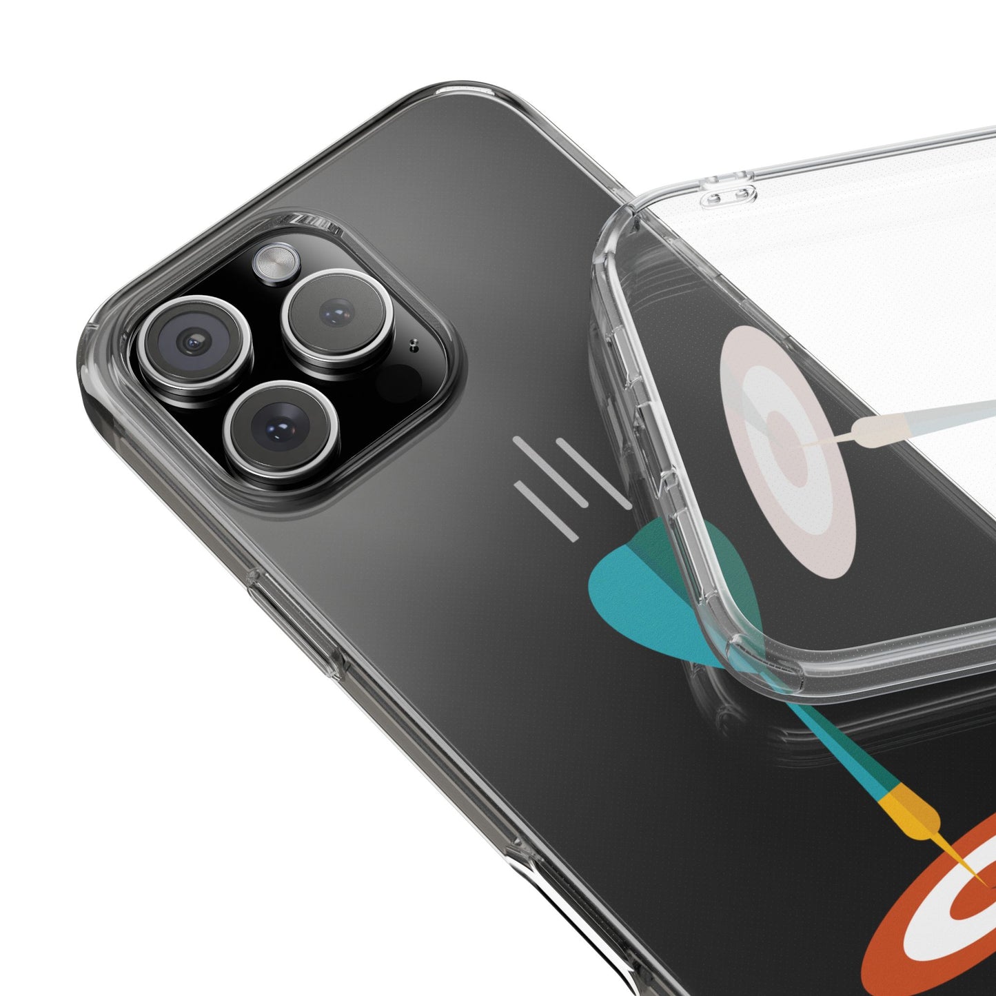 Hit Your Goals | Clear Phone Case | Power Accessory for Big Thinkers