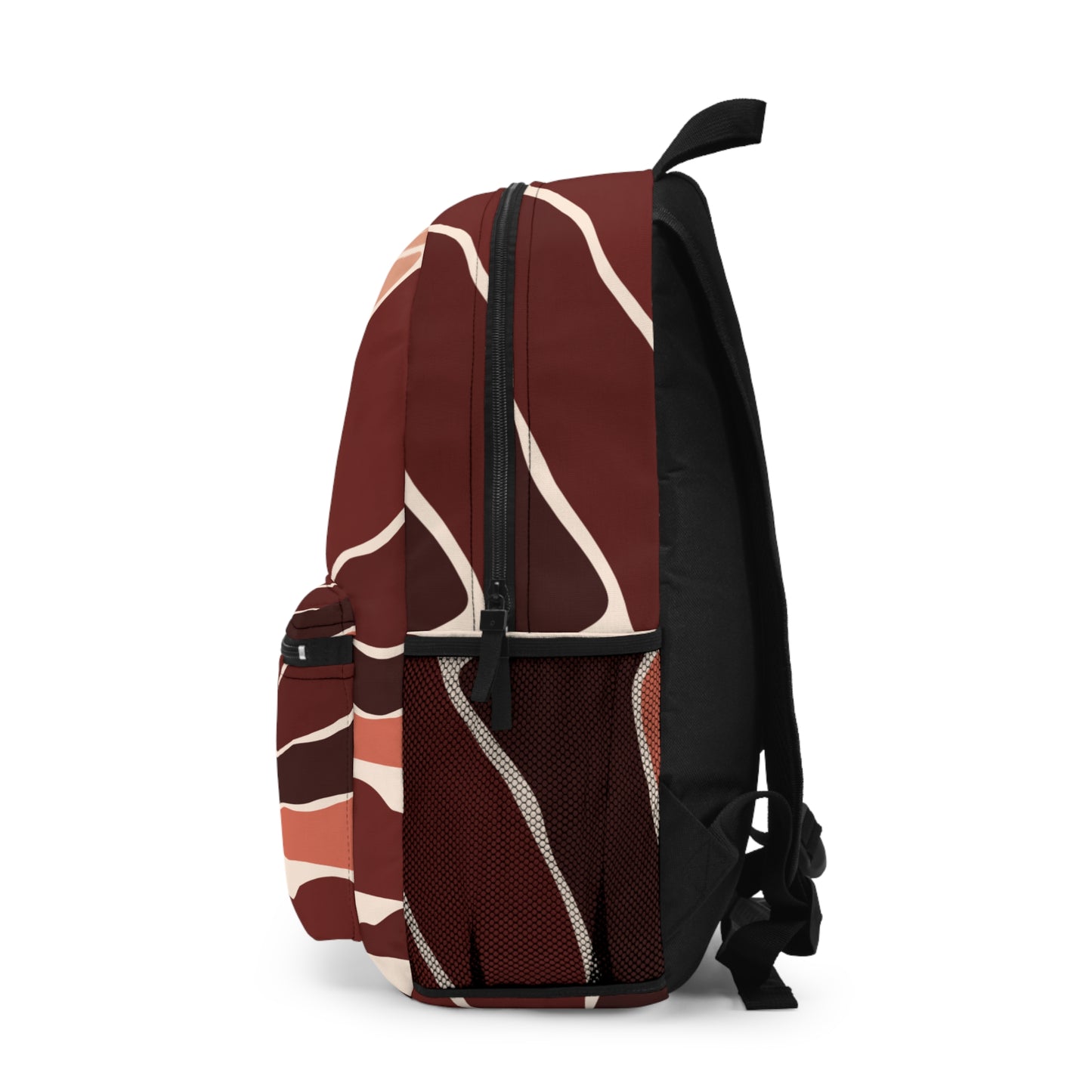 SolMori Backpack | Abstract Sun & Mountain Minimalist Pack