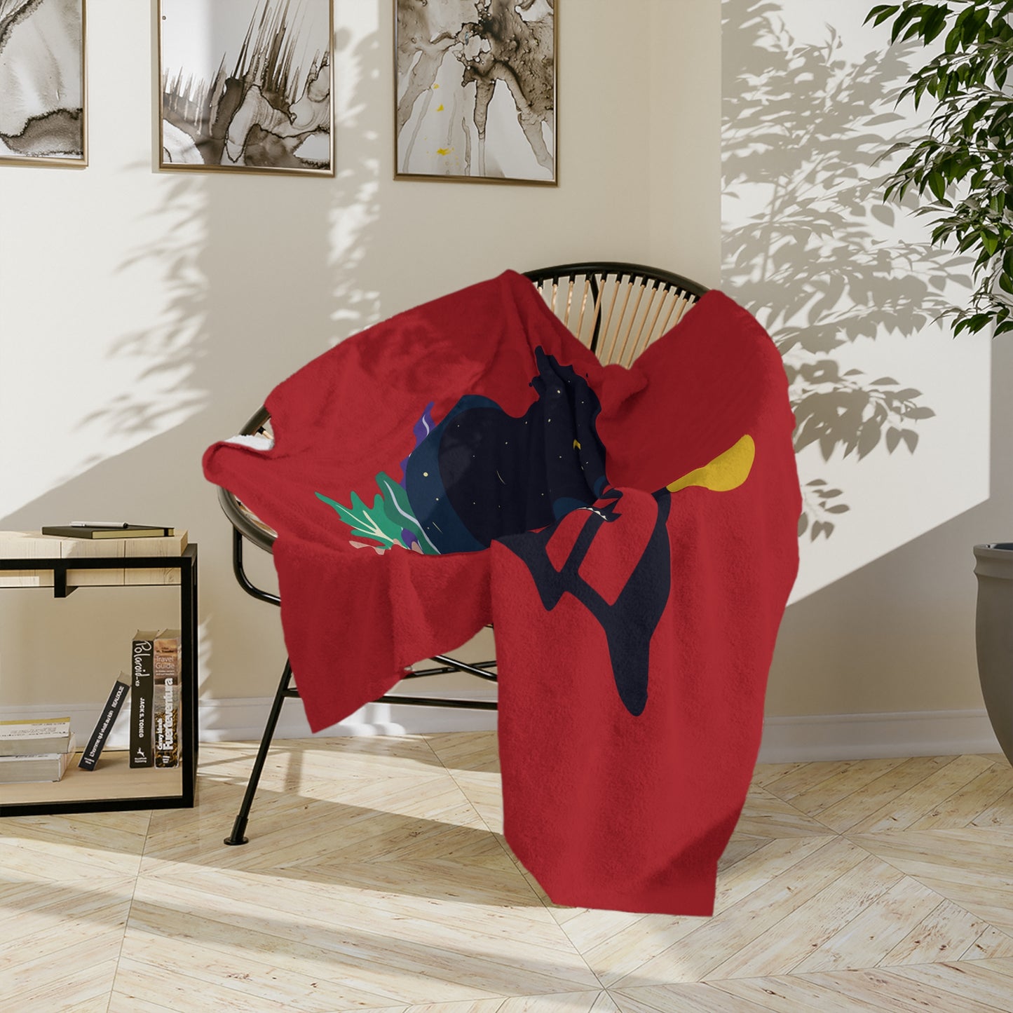 Torii Tranquility Blanket | Japanese Elegance in Every Thread