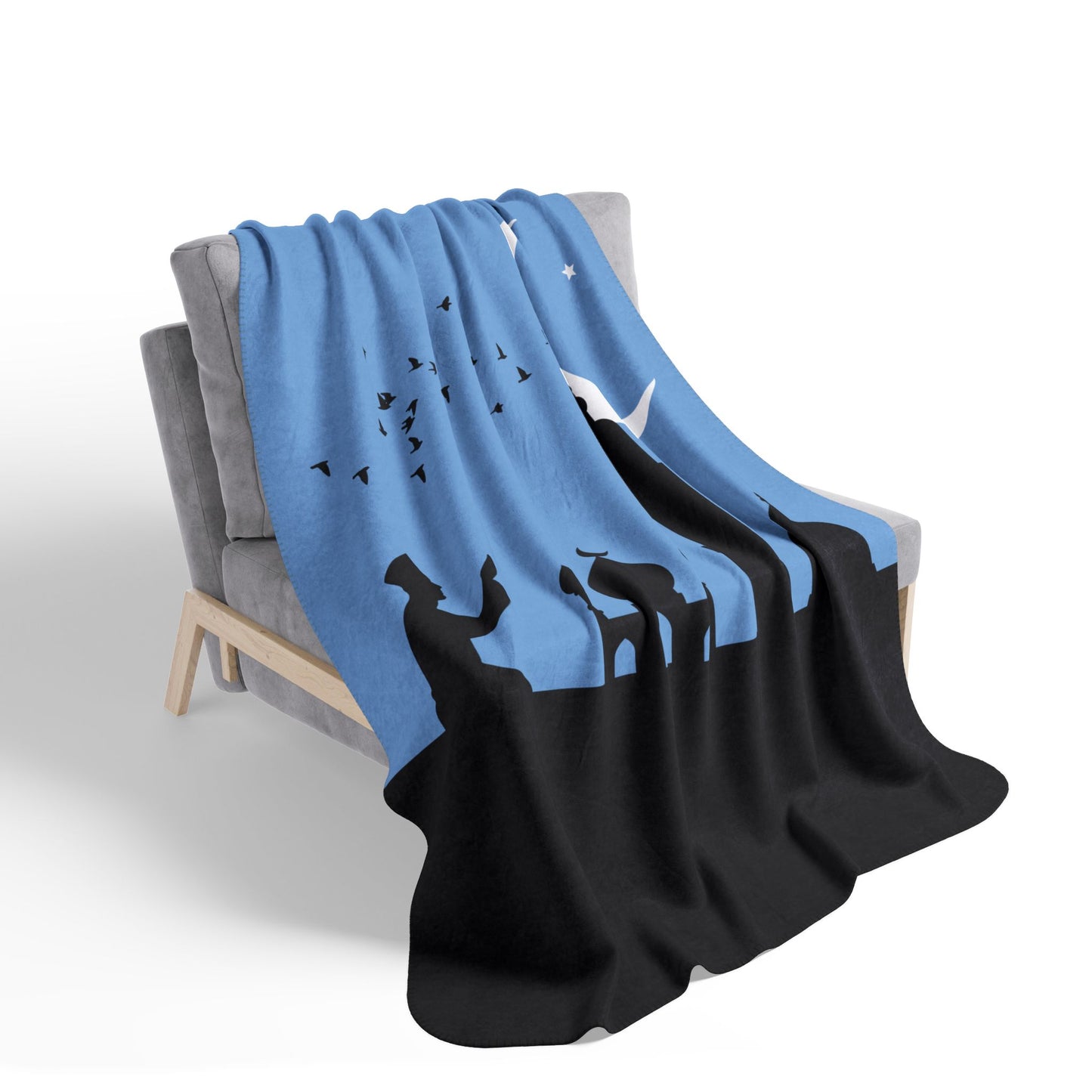 "Prayer Moment" Sherpa Blanket | Softness for the Soul