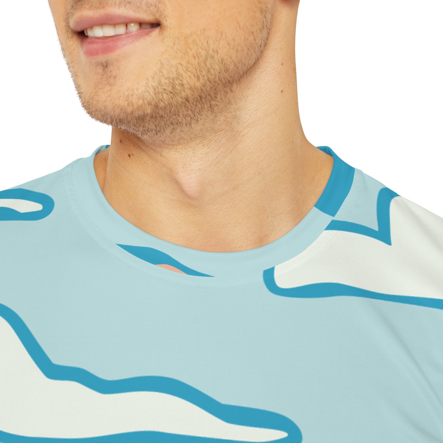 Men’s All-Over Print Tee | Sunrise at the Summit