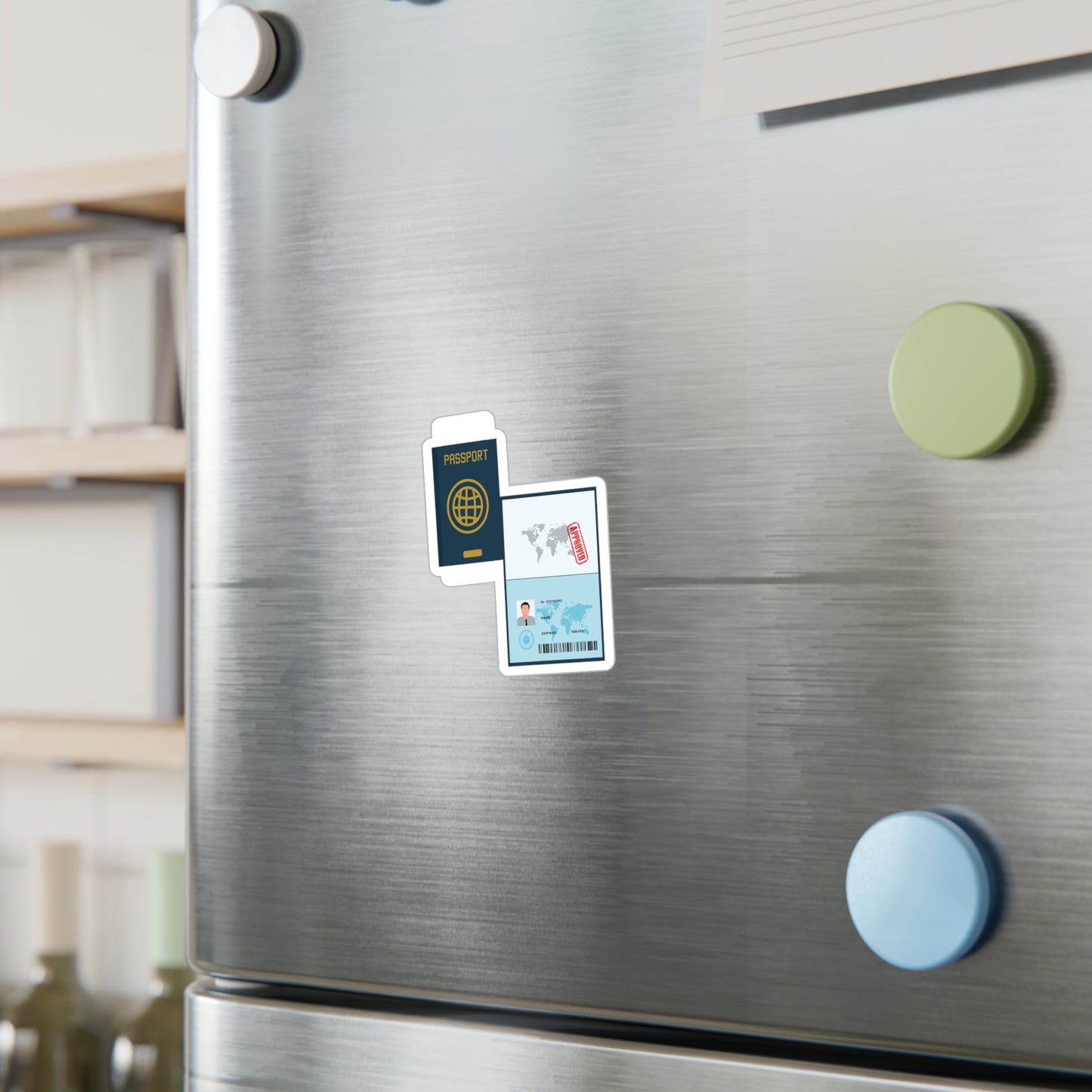 Mini Passport Sticker | Travel the World, One Peel at a Time