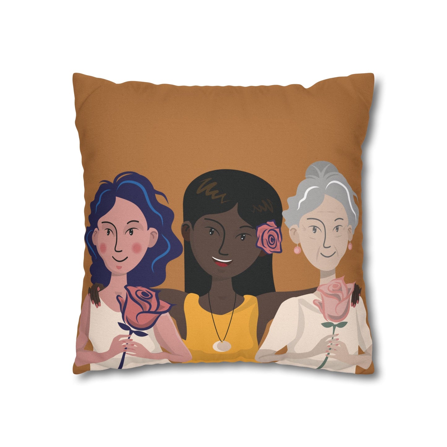 Decorative Pillowcase – “Celebrating Women” | Minimalist Art