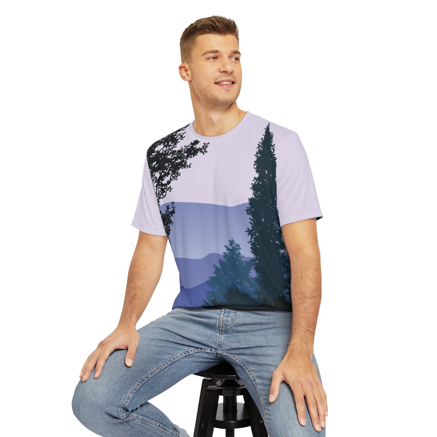 Winter Forest Tee | Nature Meets Style | Stay Cool While Looking Chill