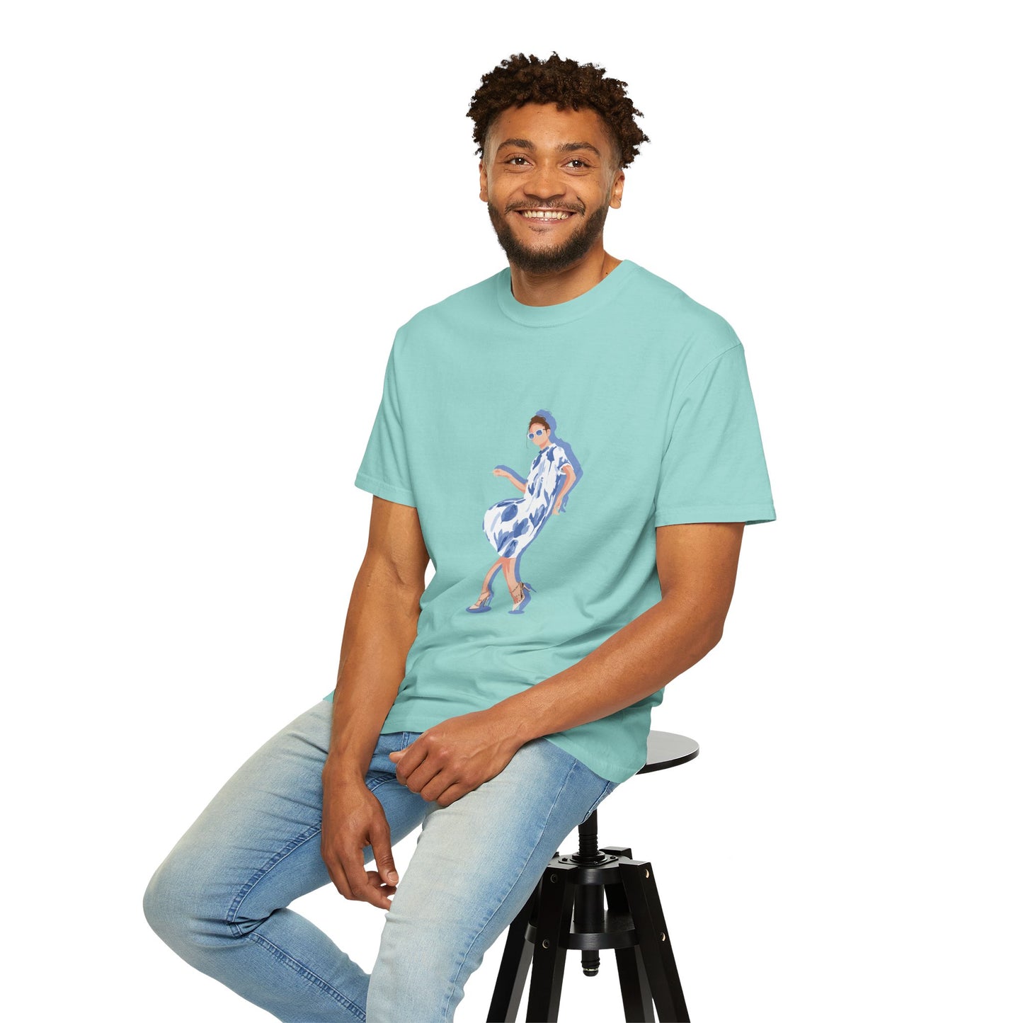 Dancing Girl | Fashion Dyed Unisex T-Shirt