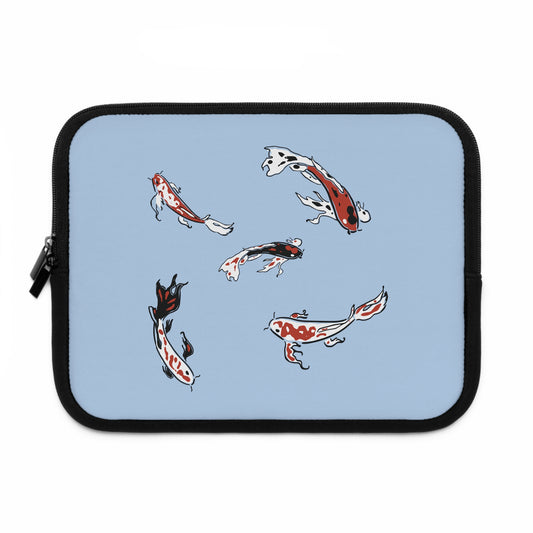 Koi Flow | Artistic Koi Fish Laptop Sleeve