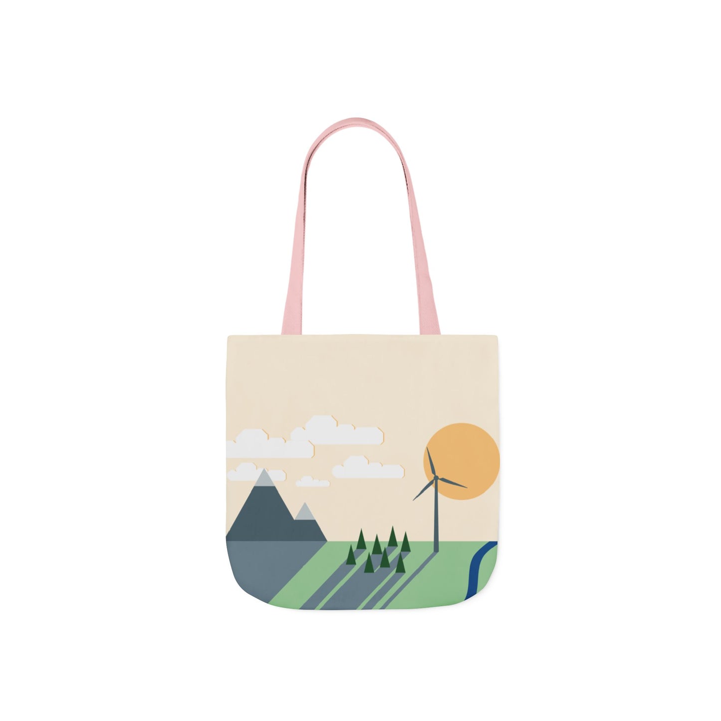 Canvas Tote Bag | Wind Energy Eco-Friendly Fashion