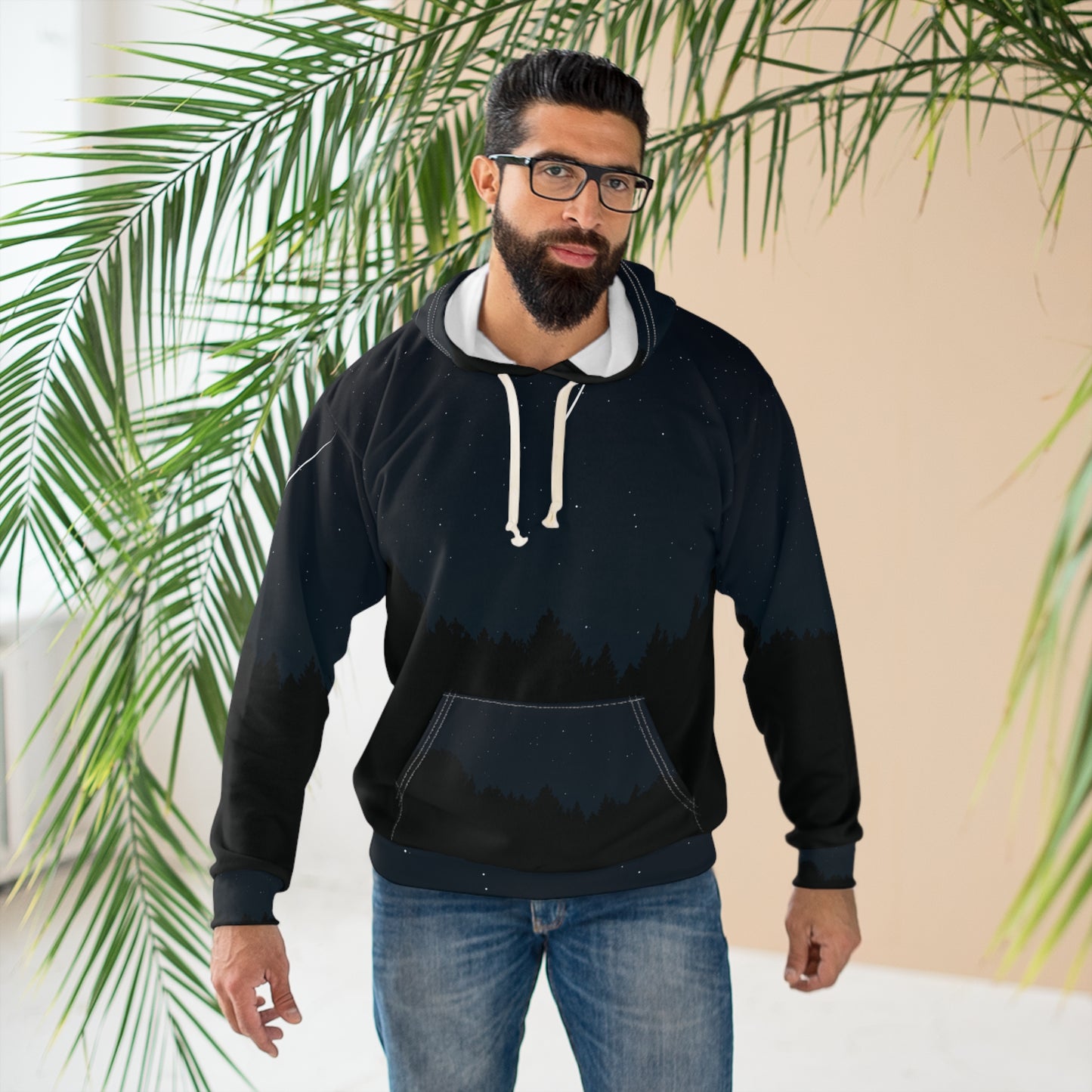Unisex All-Over Hoodie | Under the Starry Sky