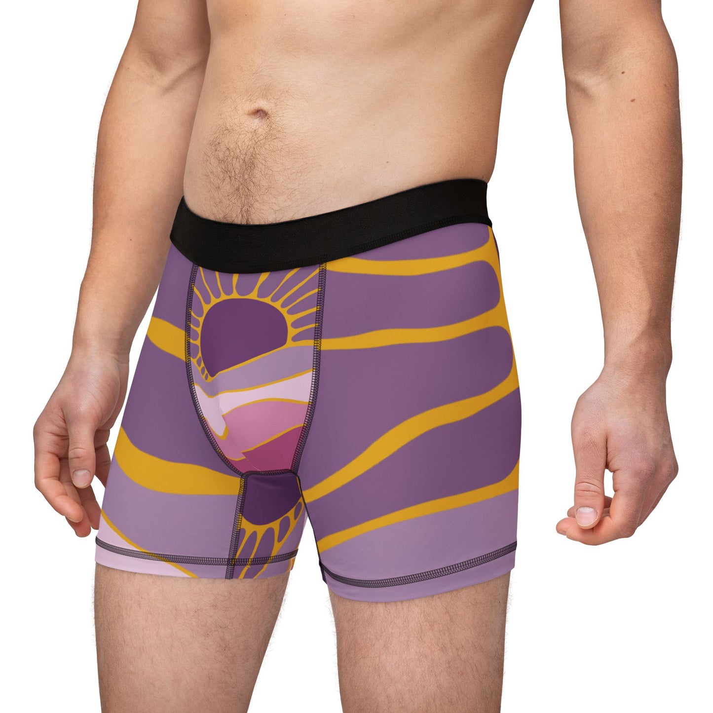 “Innocent Mountains” Men’s Boxer | Soft. Playful. Personal.
