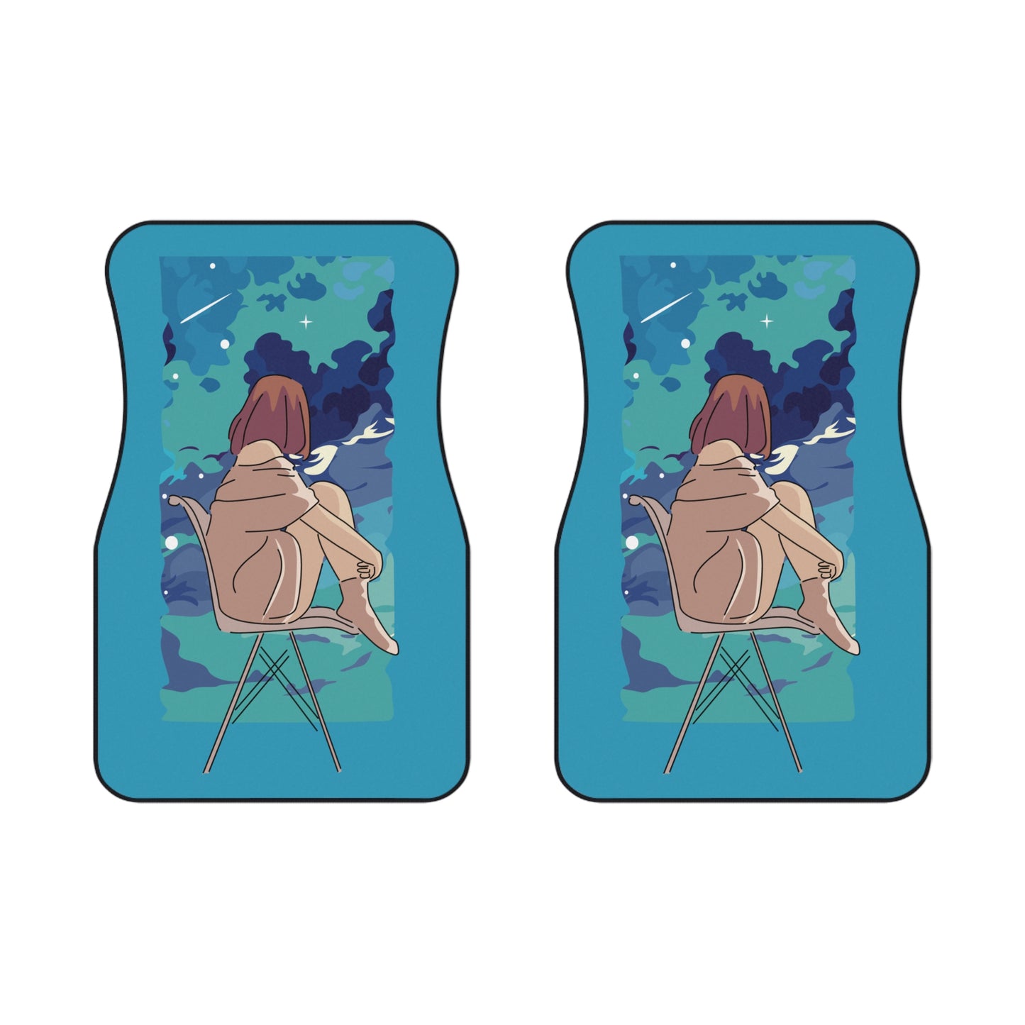 “Among the Clouds” Car Floor Mats | A Drive into Dreamscape
