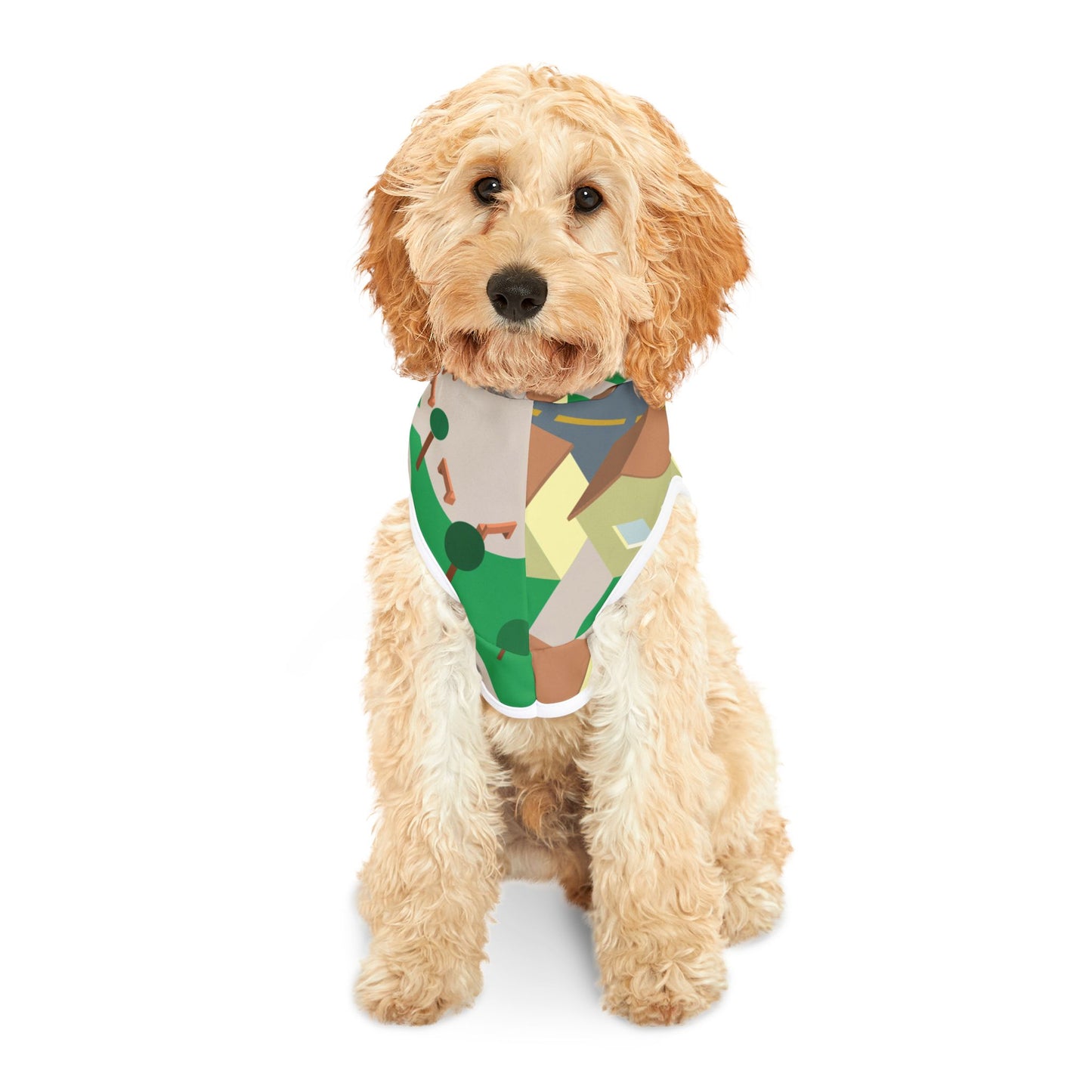 “Little Cityscape” Pet Hoodie | Urban Streetwear for Stylish Pets