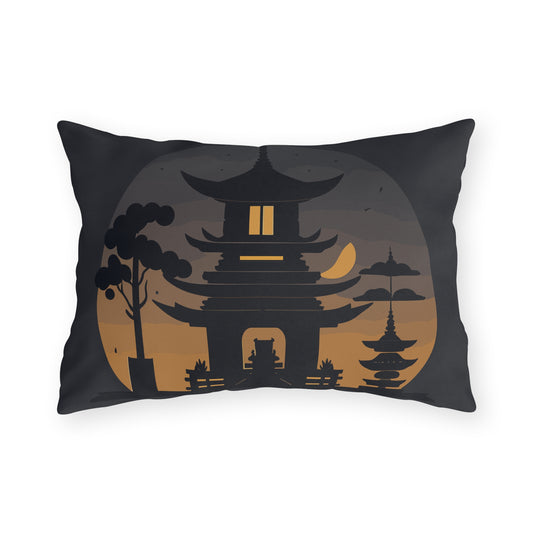 “Tibetan Light” Outdoor Pillow | Stillness in the Open Air