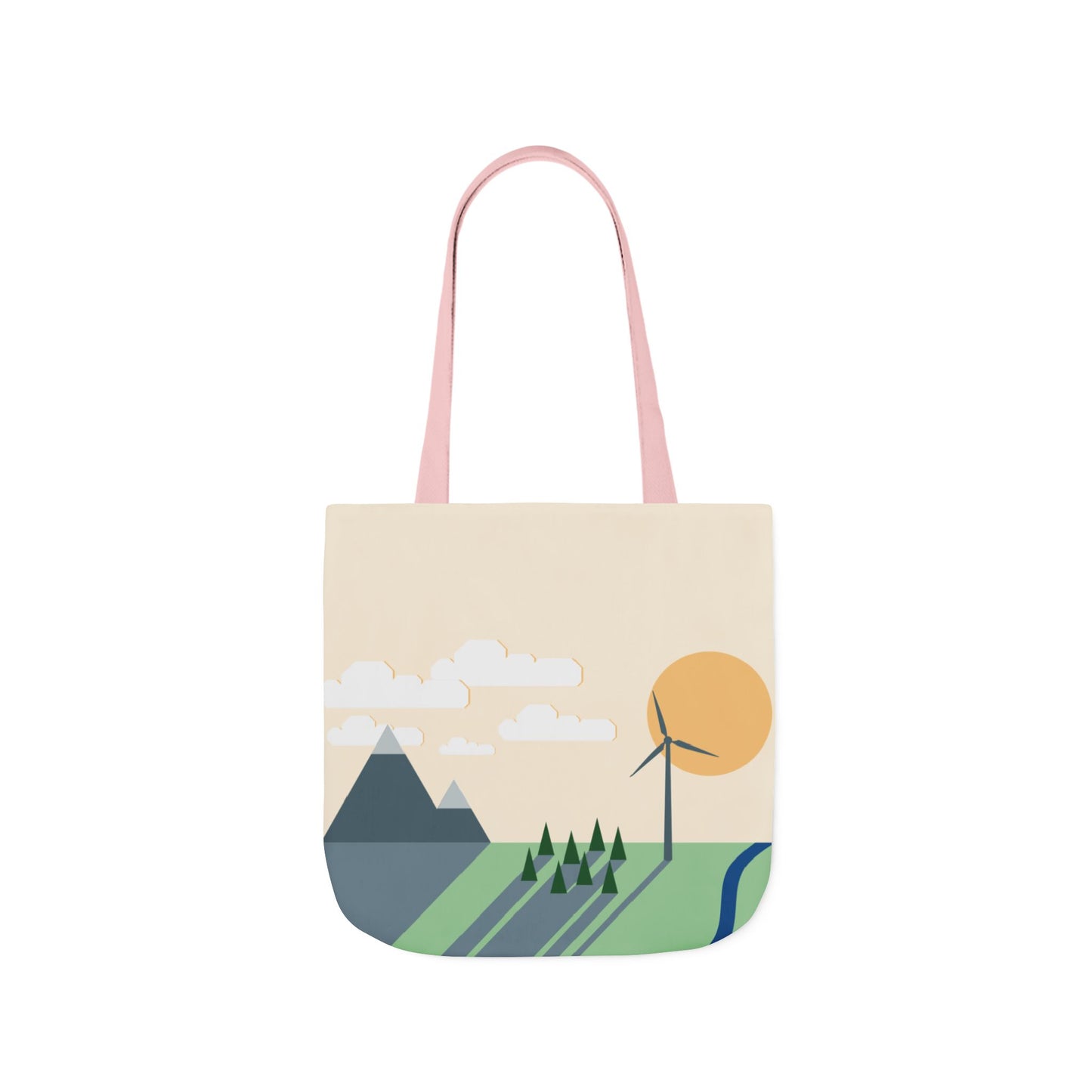 Canvas Tote Bag | Wind Energy Eco-Friendly Fashion