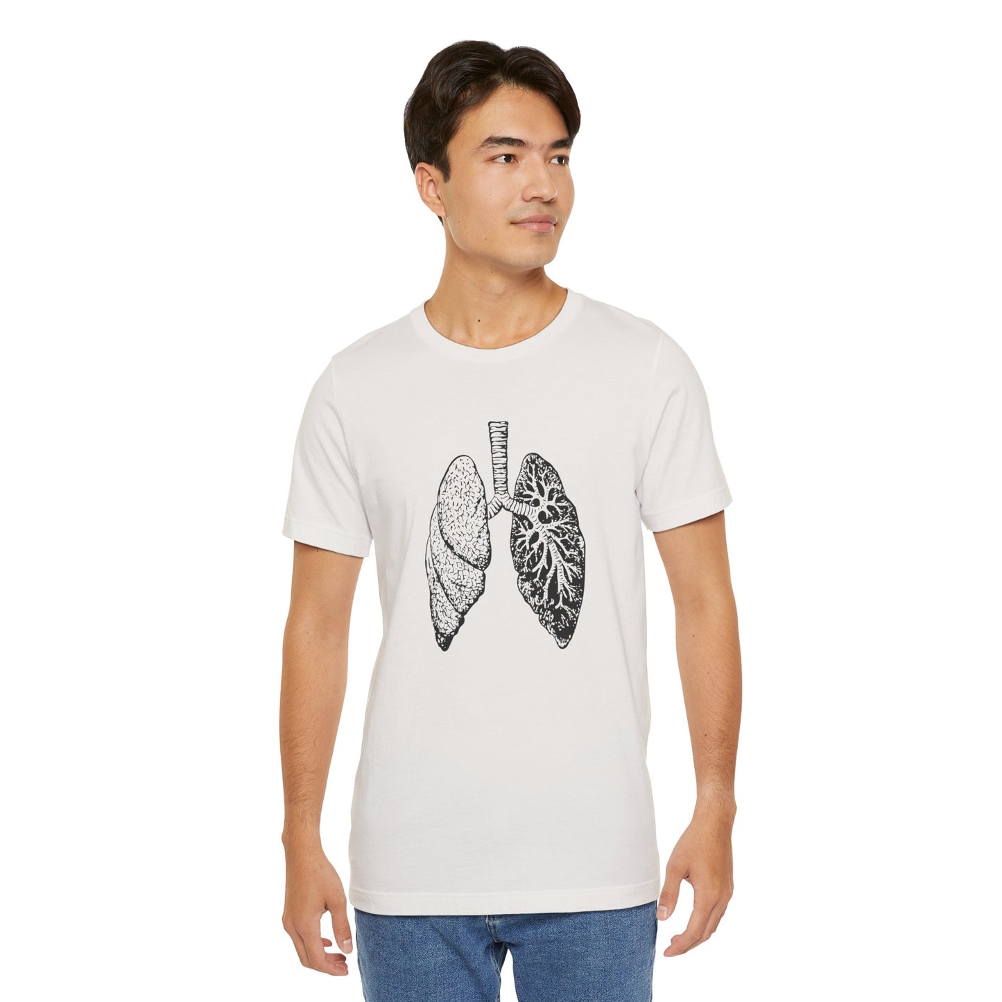 Unisex T-Shirt | Artistic Lung Anatomy Design