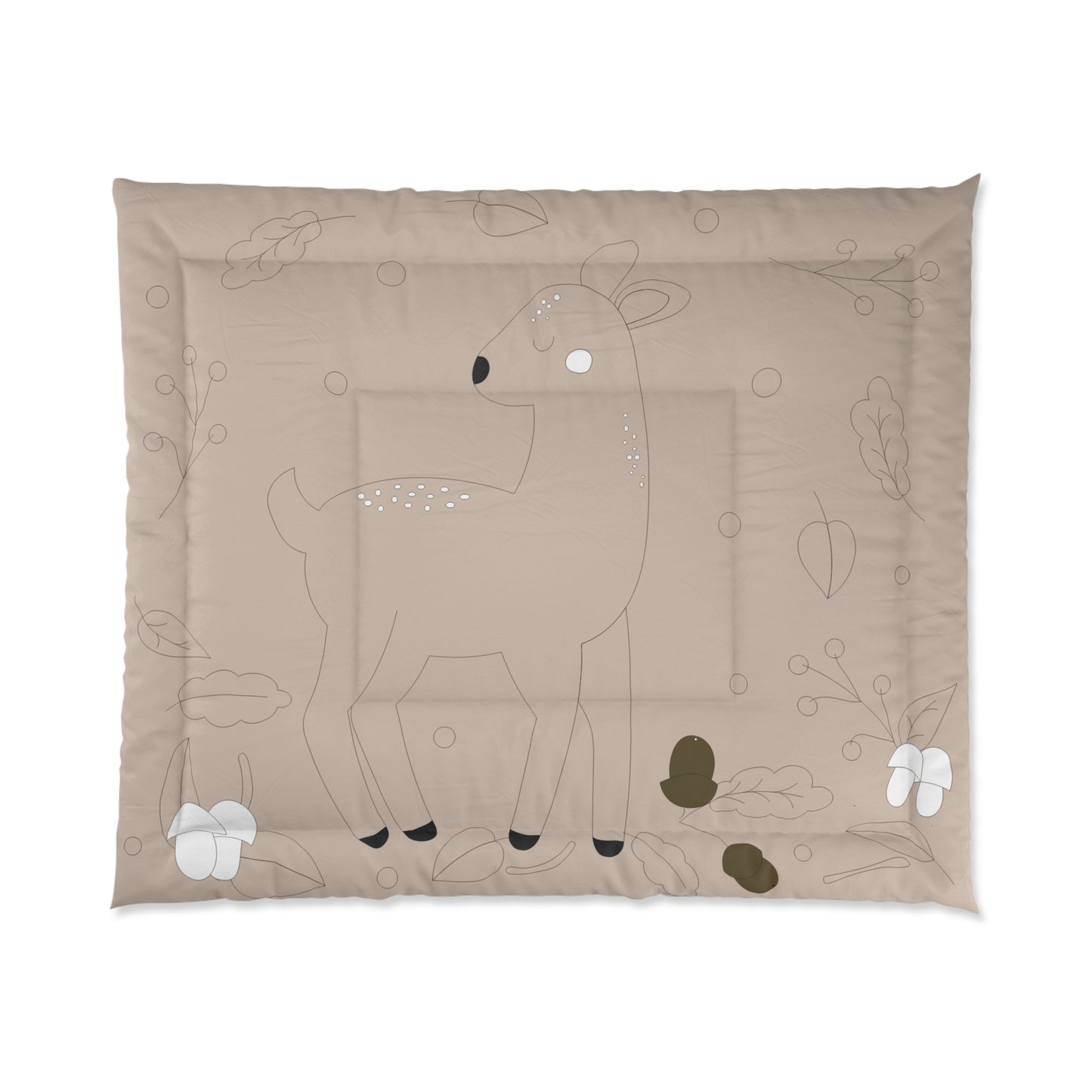 Autumn Deer Comforter | Cozy Sleep | Elegant Bedroom Decor