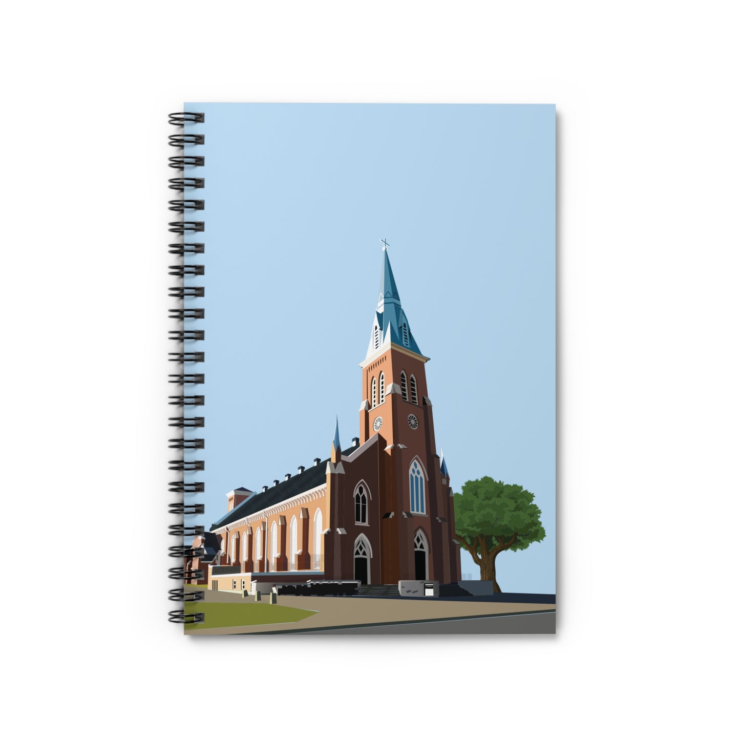 Art Notebook | Catholic Church Cover | Inspired Writing & Spiritual Reflection