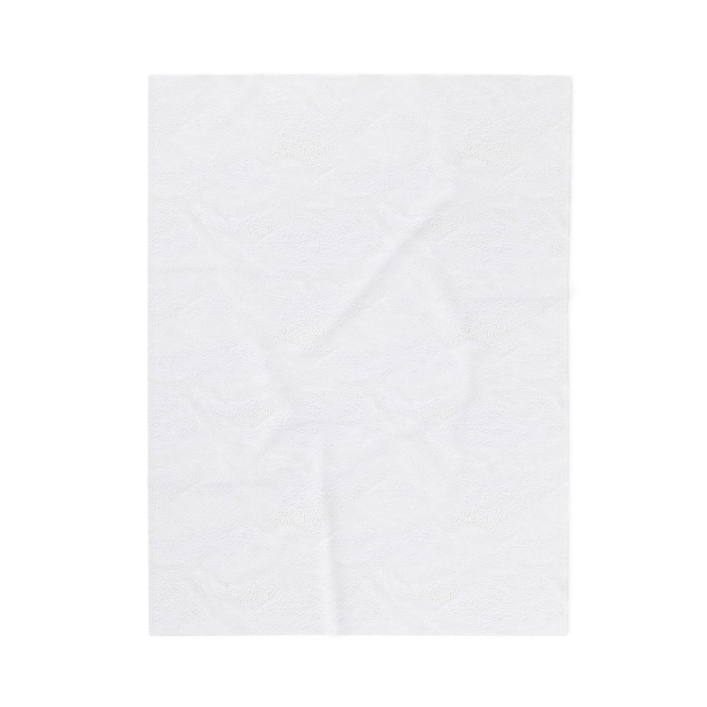 Velveteen Plush Blanket | A Quiet Green Corner