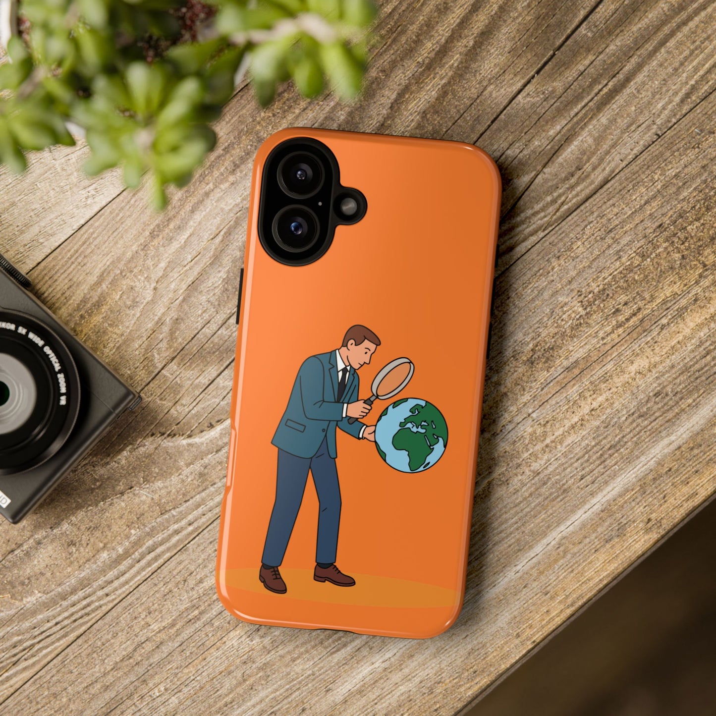 “Ham Finding Ham” Tough Phone Case | Playfully Bold & Minimalist