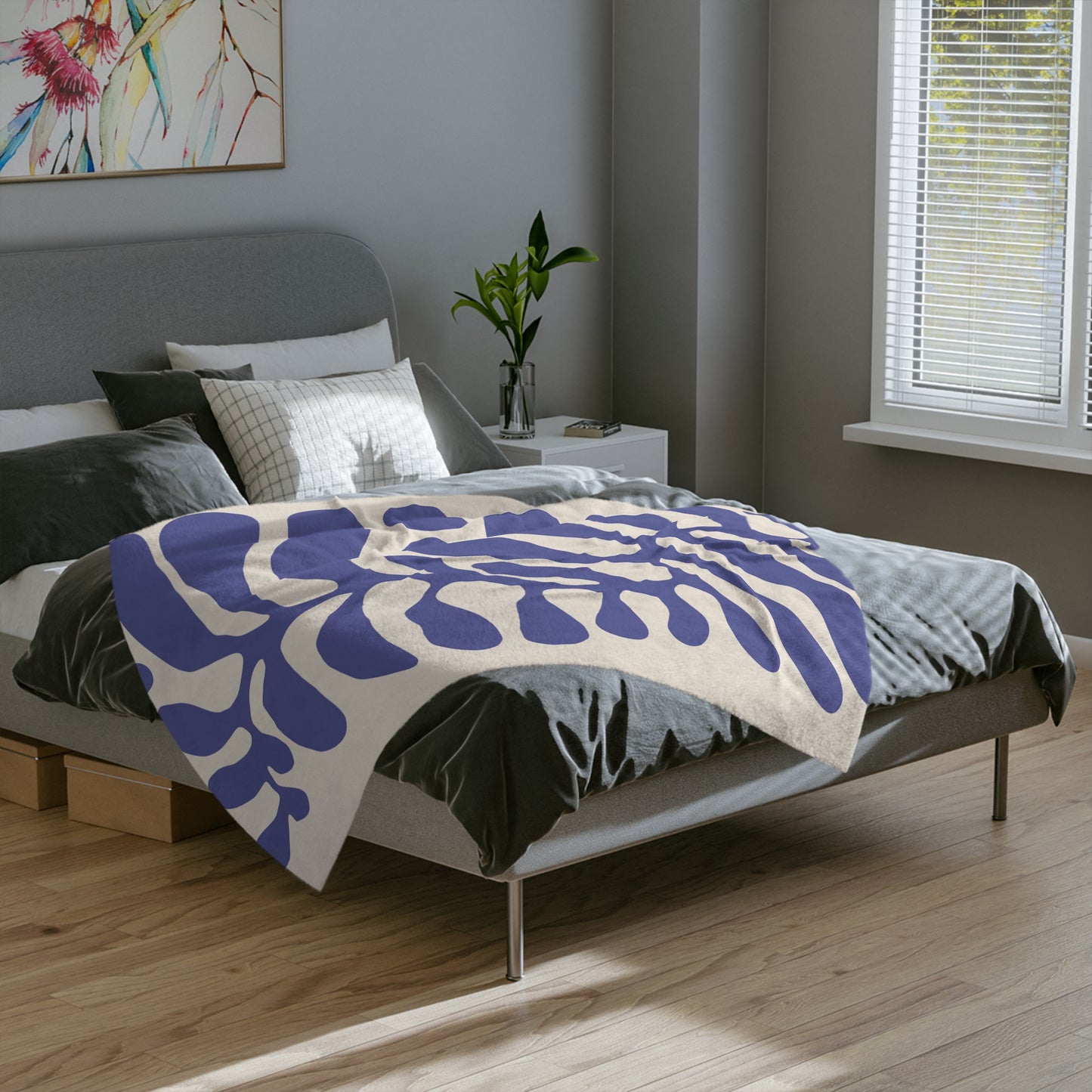 "Abstract Dream" Blanket | Modern Minimalist Art