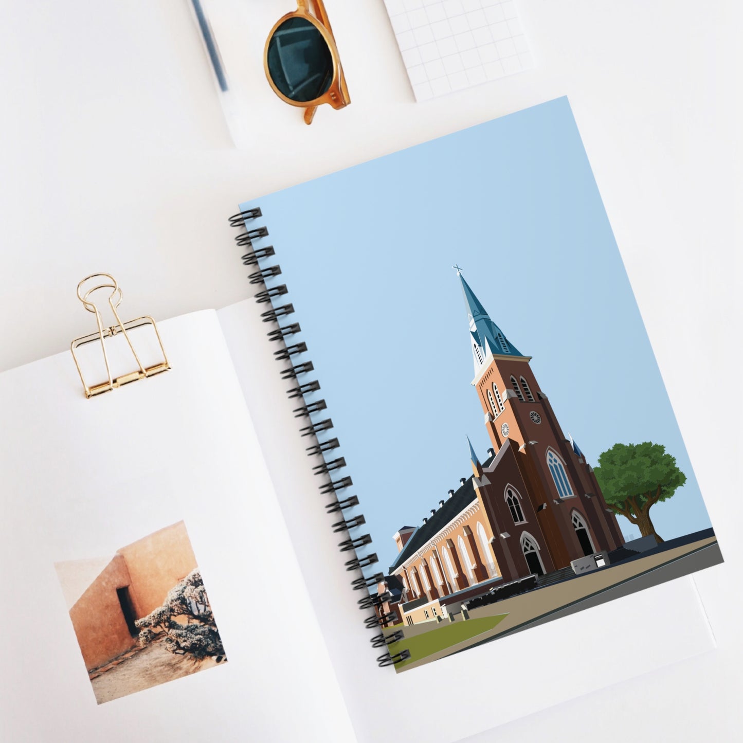 Art Notebook | Catholic Church Cover | Inspired Writing & Spiritual Reflection