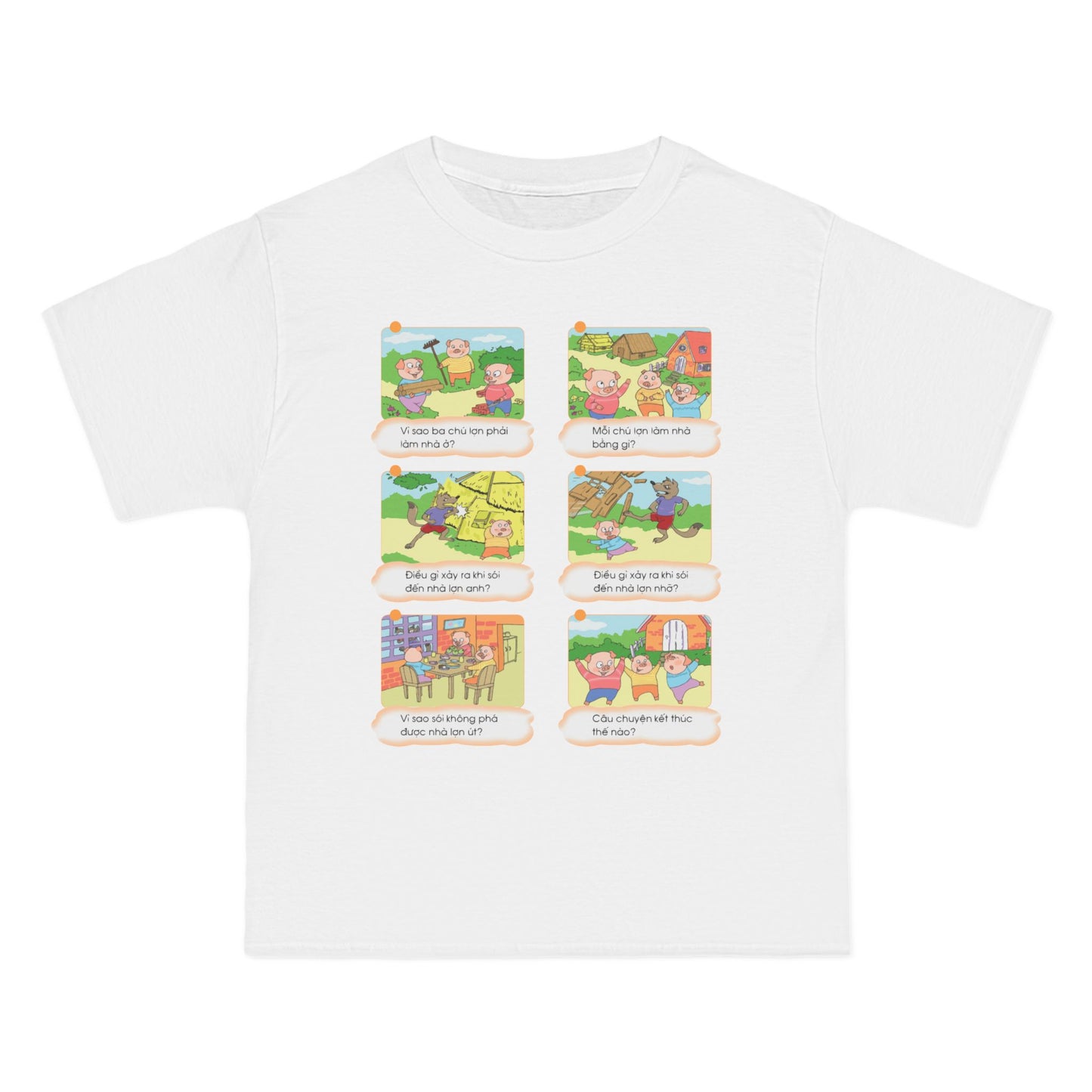 Unisex "Funny Piglets" Graphic Tee