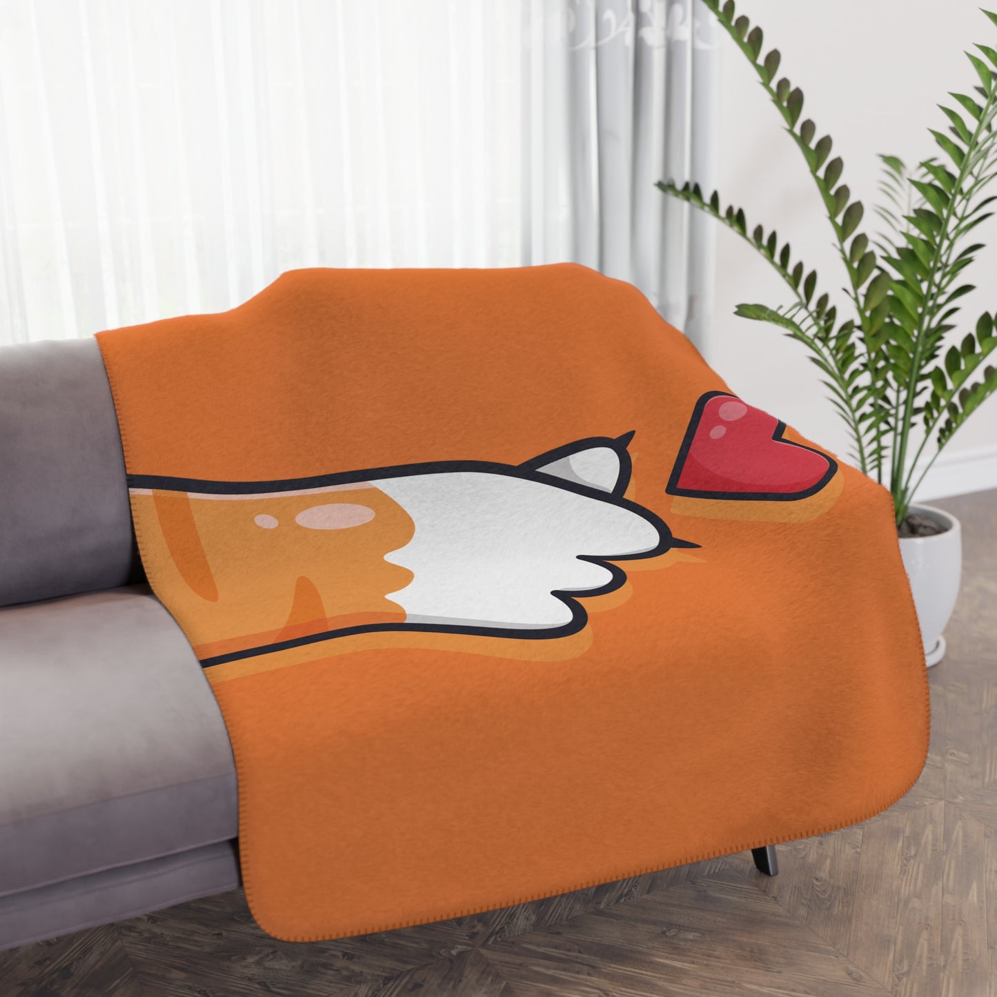 Sherpa Blanket | Cat Claw Heart Design