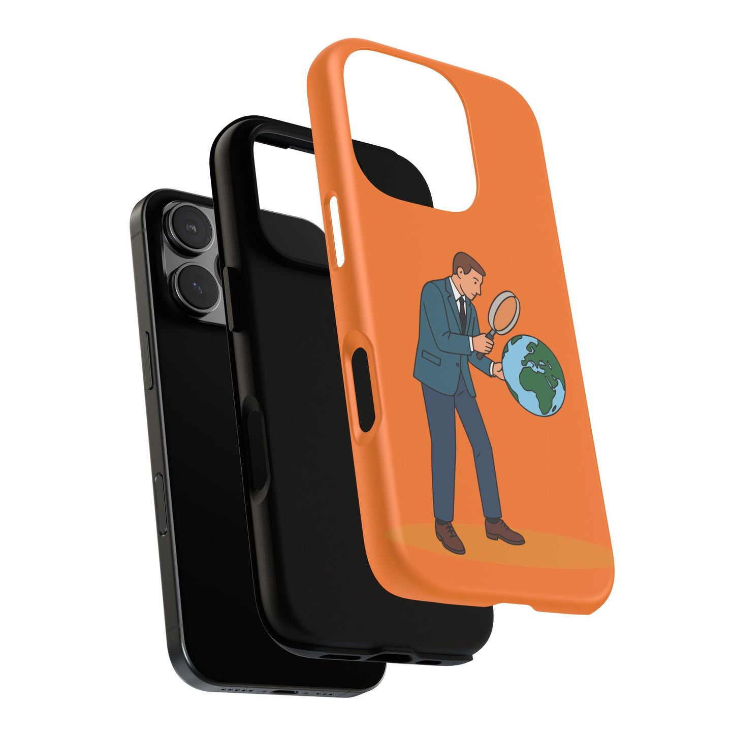 “Ham Finding Ham” Tough Phone Case | Playfully Bold & Minimalist