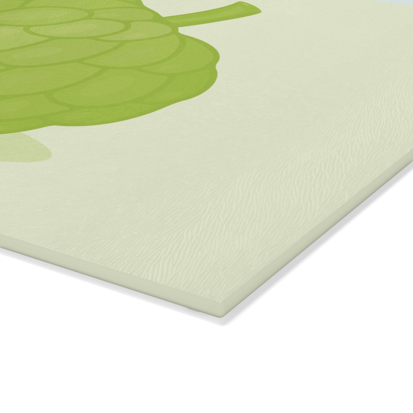Custard Apple Glass Cutting Board | Nature Meets Minimalism