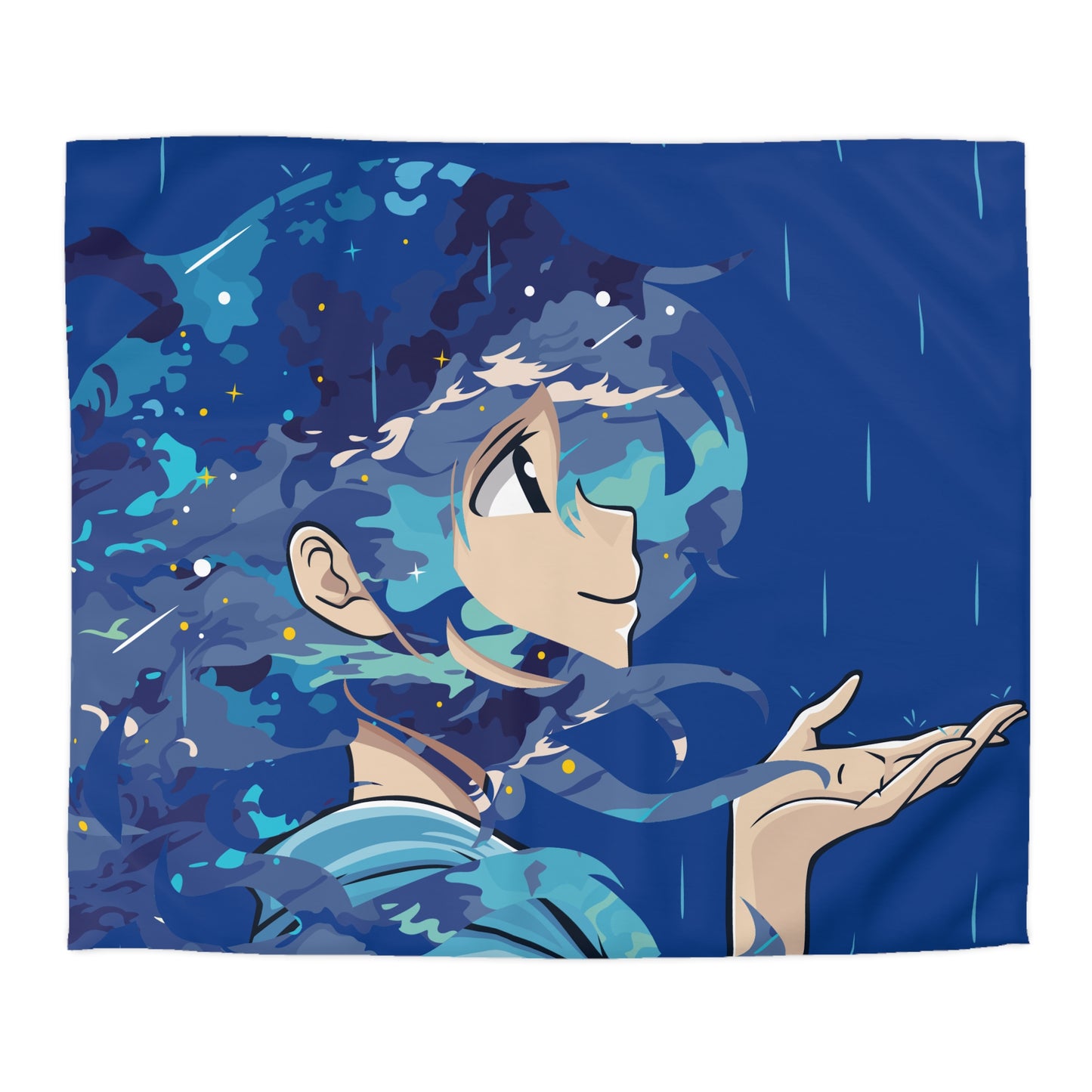 Premium Microfiber Duvet Cover | The Girl in the Rain