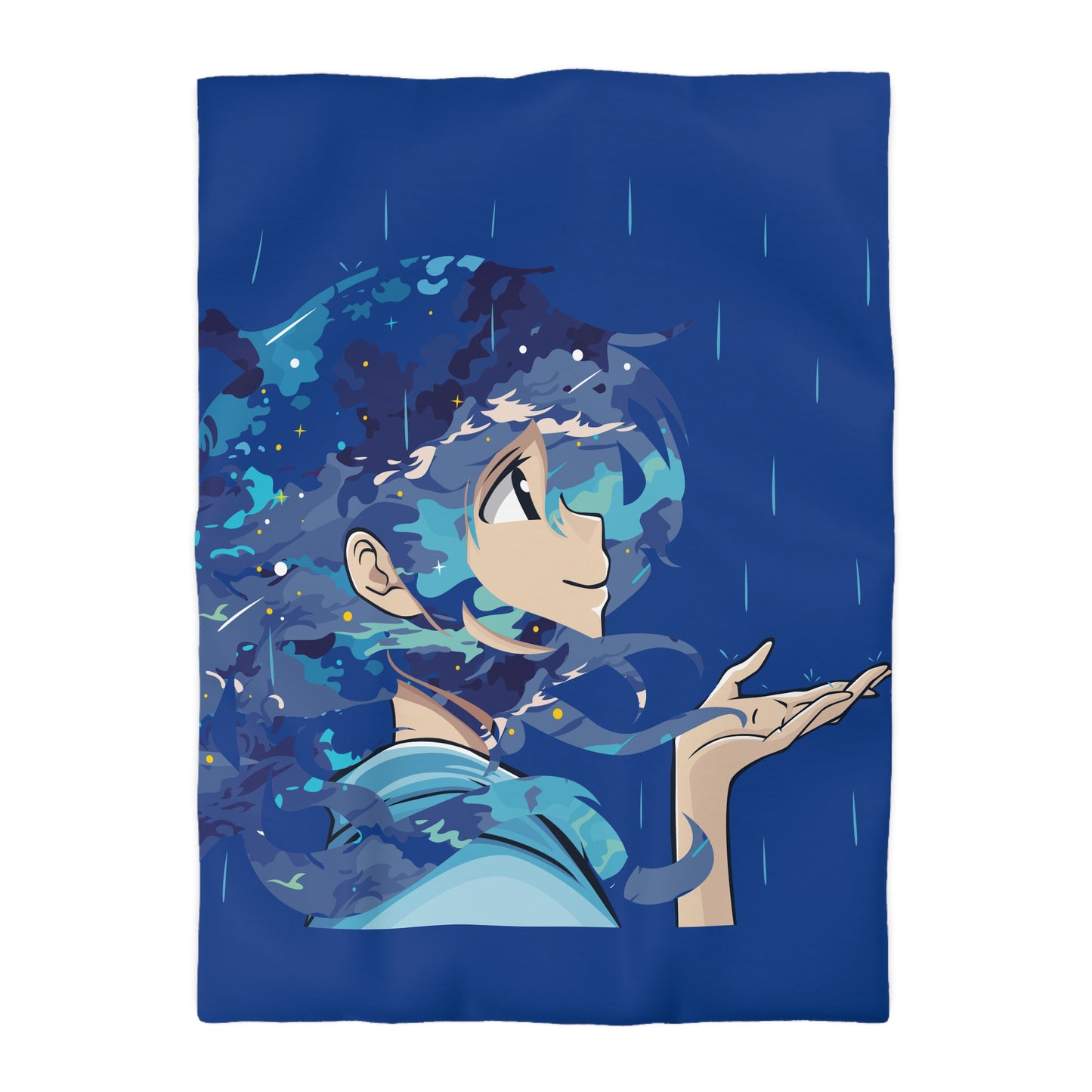 Premium Microfiber Duvet Cover | The Girl in the Rain
