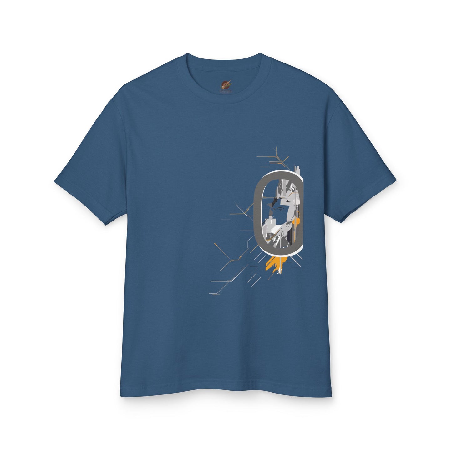 Artistic T-Shirt | Unique Geometric Machine Design