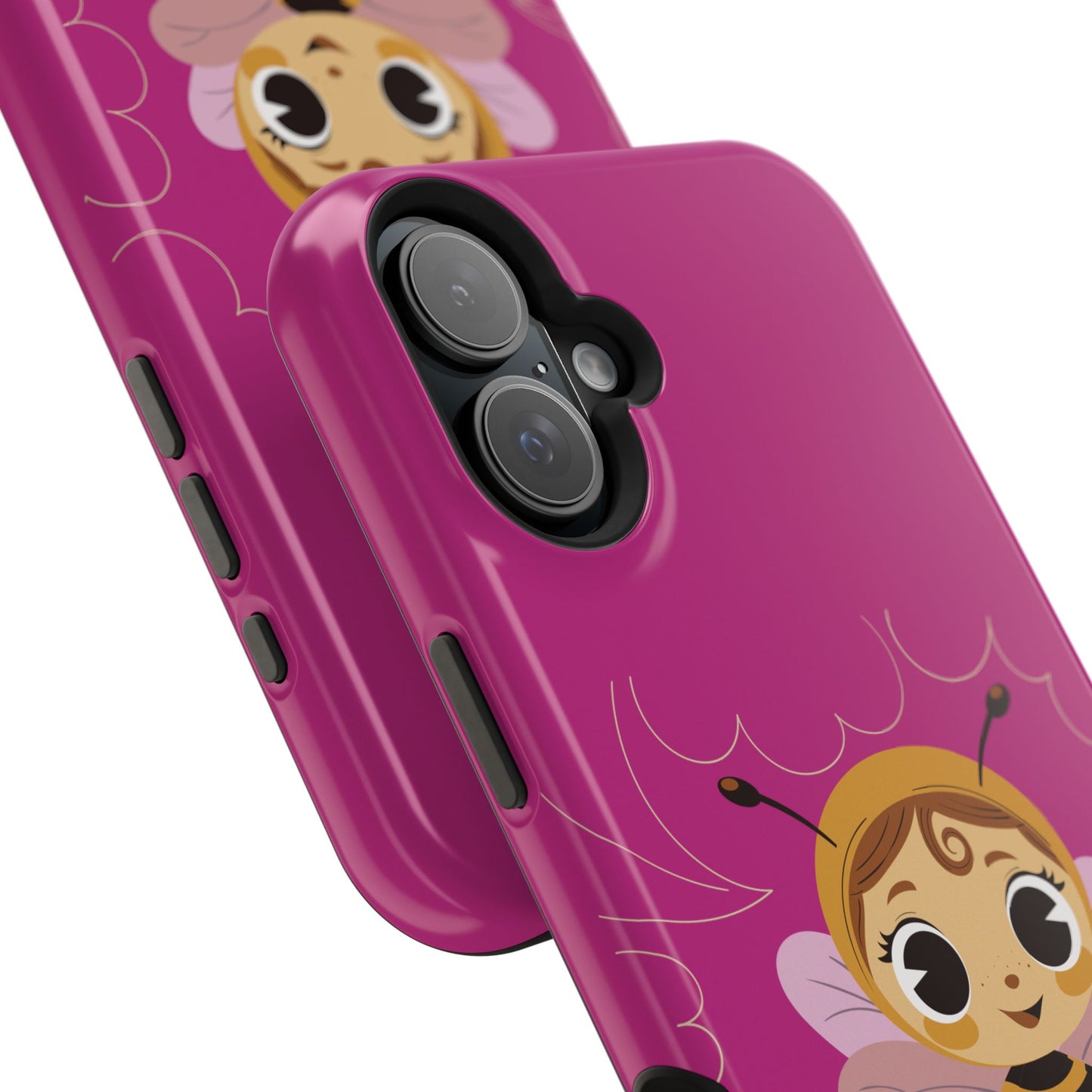 “Little Bee Buddy” Magnetic Tough Phone Case | Cute, Tough & MagSafe Ready