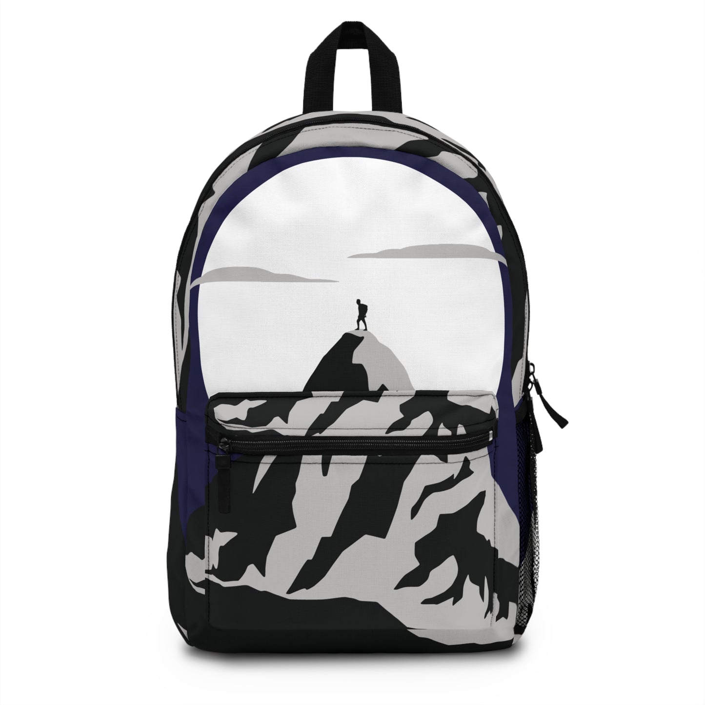 Conquer the Climb | Mountain Silhouette Backpack | Bold – Purposeful – Everyday Hero