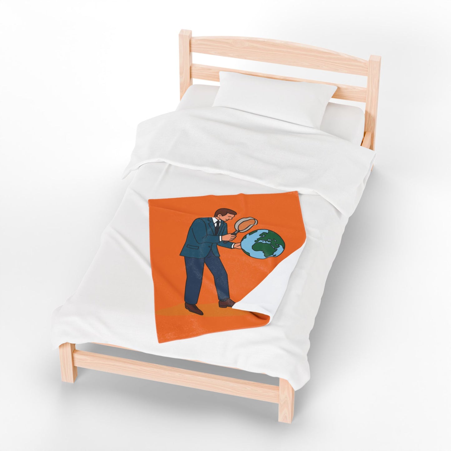 Velveteen Plush Blanket | “Lost Ham” Edition | Soft, Smart & Fun