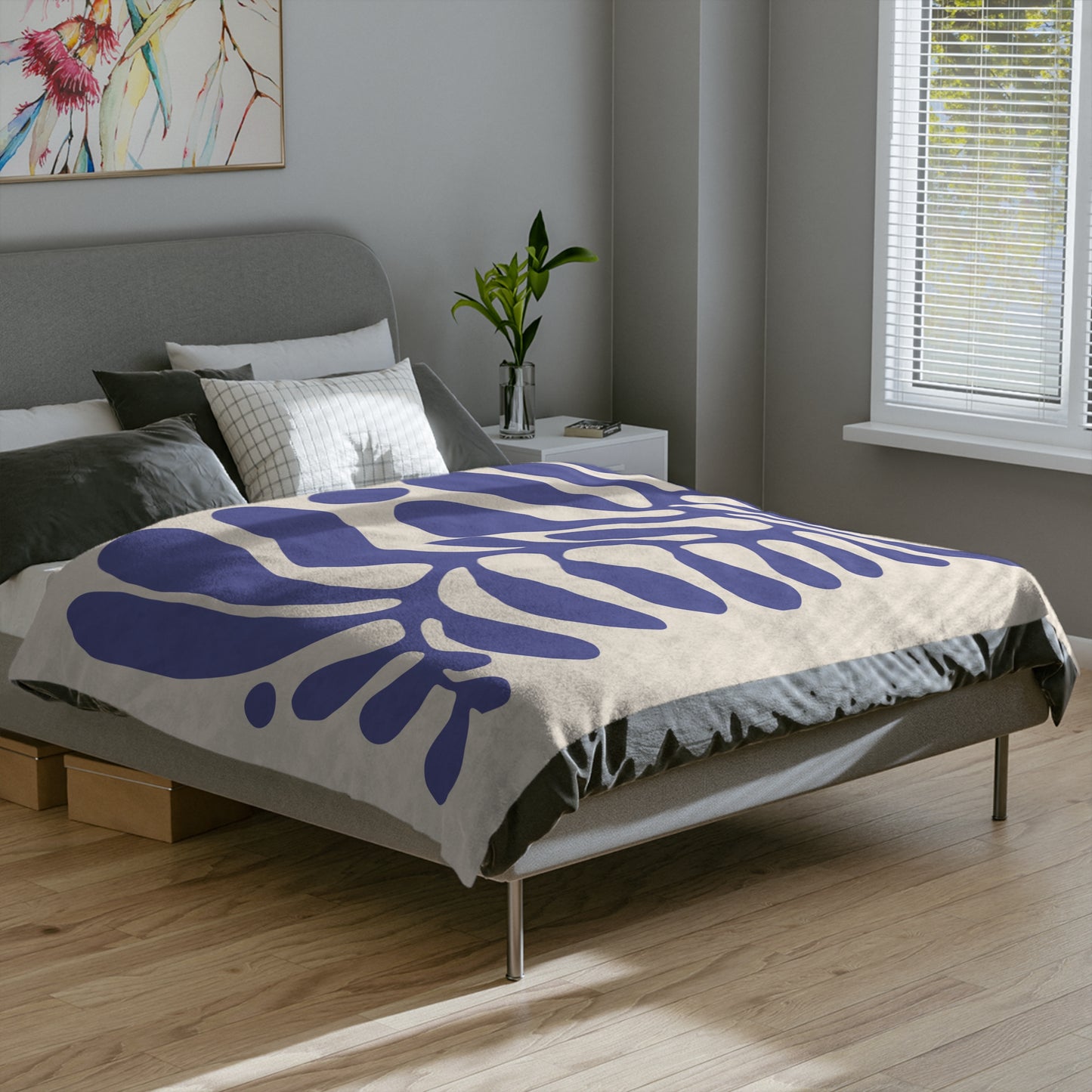 "Abstract Dream" Blanket | Modern Minimalist Art