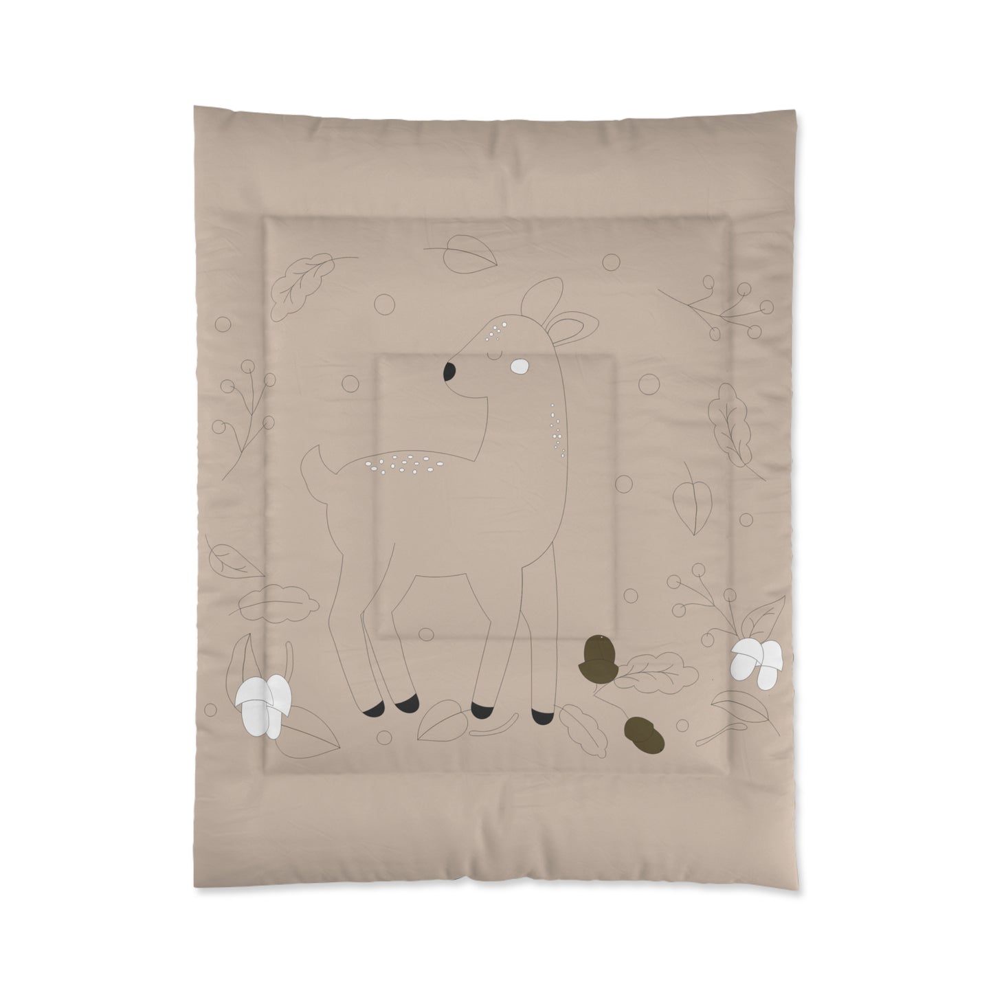 Autumn Deer Comforter | Cozy Sleep | Elegant Bedroom Decor