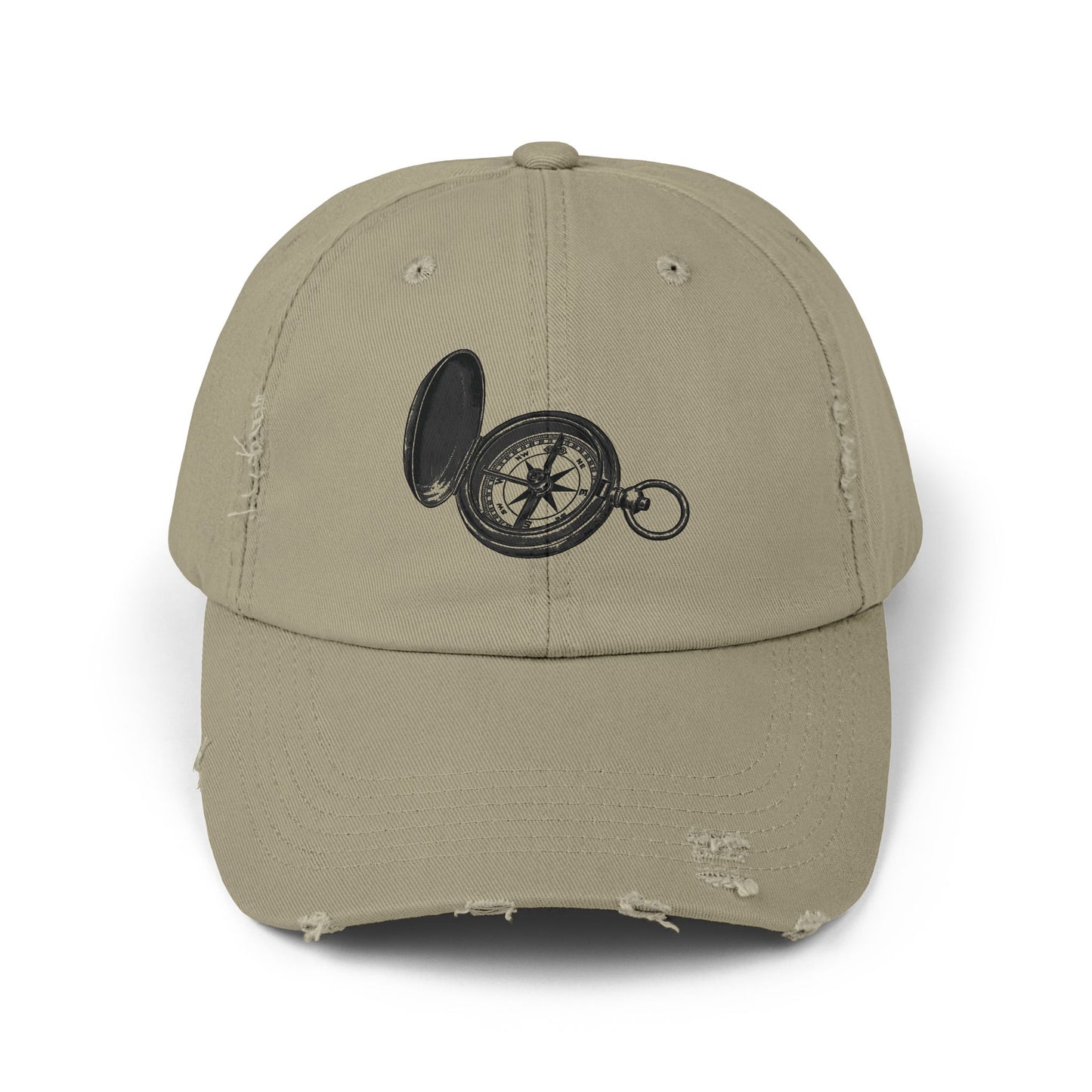 Compass & Confidence | Vintage Distressed Cap for Adventurous Souls