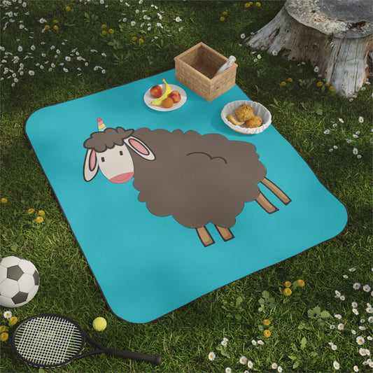 Farm Sheep Picnic Blanket | Cozy Outdoor Fun For Happy Moments