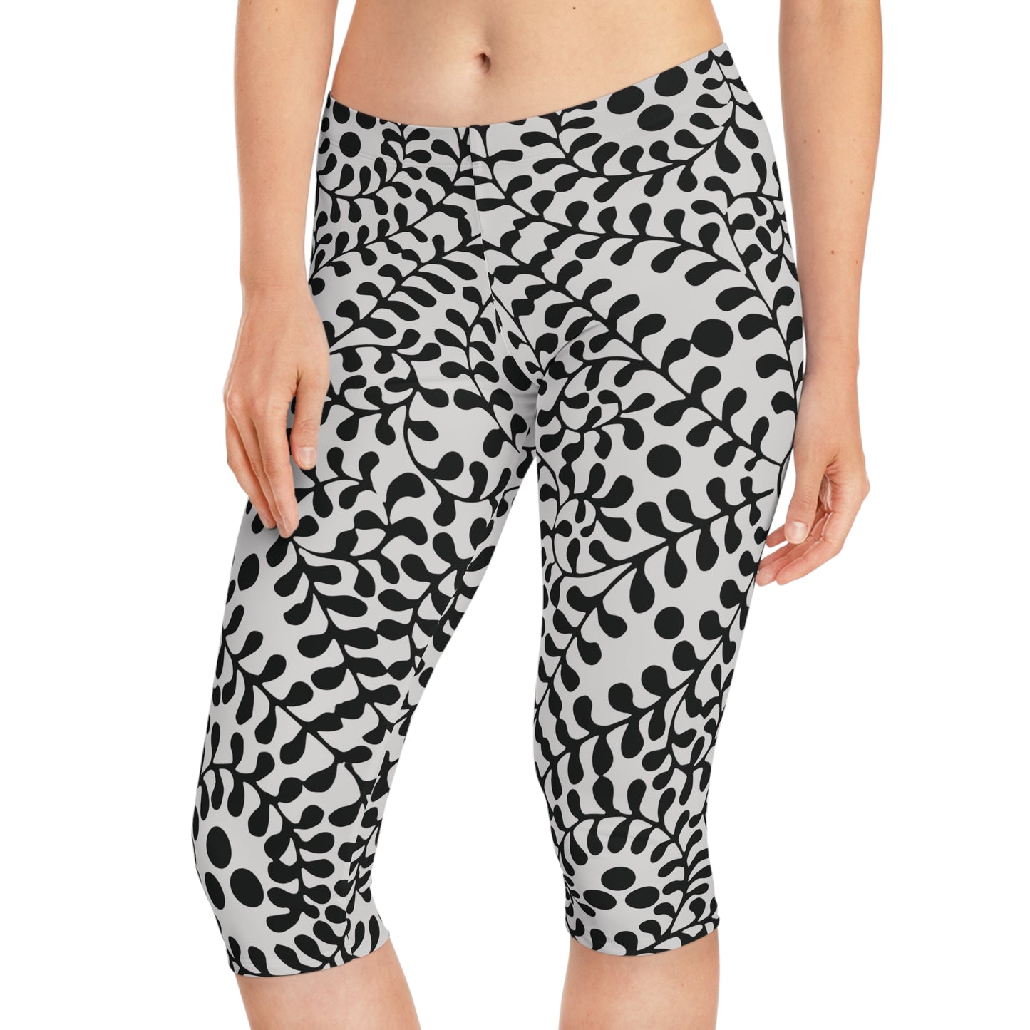 WabiBloom | Women's Capri Leggings