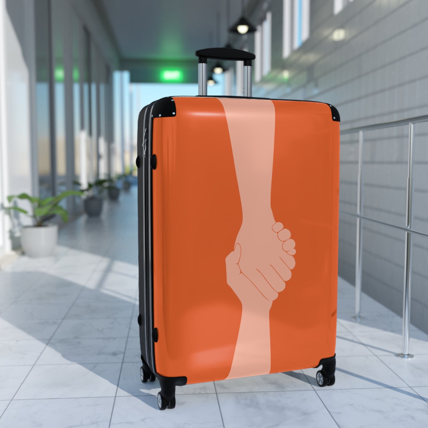 “Orange Grip” Suitcase | Travel with Meaning