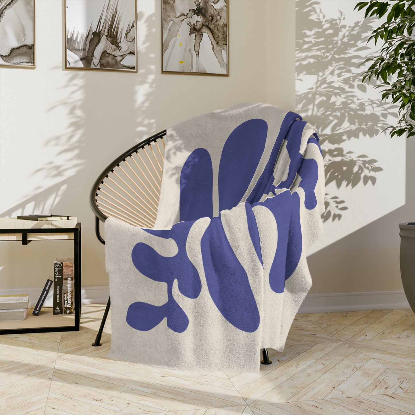 "Abstract Dream" Blanket | Modern Minimalist Art