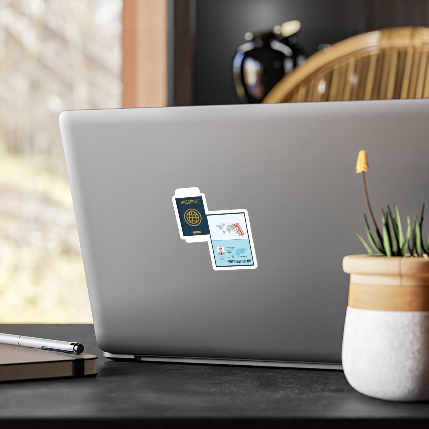 Mini Passport Sticker | Travel the World, One Peel at a Time