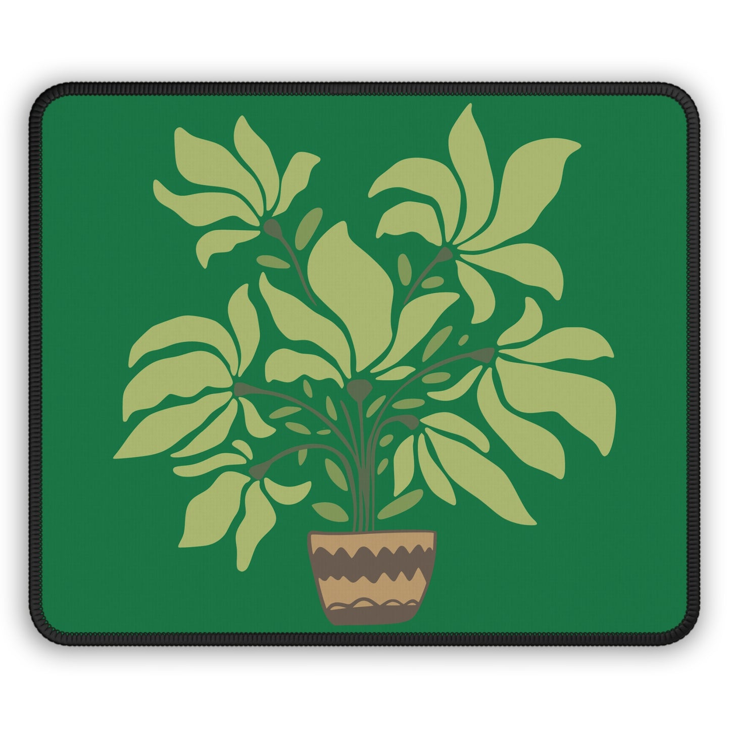 Minimalist Plant Pot Gaming Mouse Pad