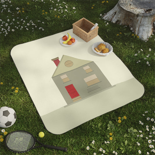 Architectural Icons Picnic Blanket | Creative Travel-Inspired Outdoor Blanket